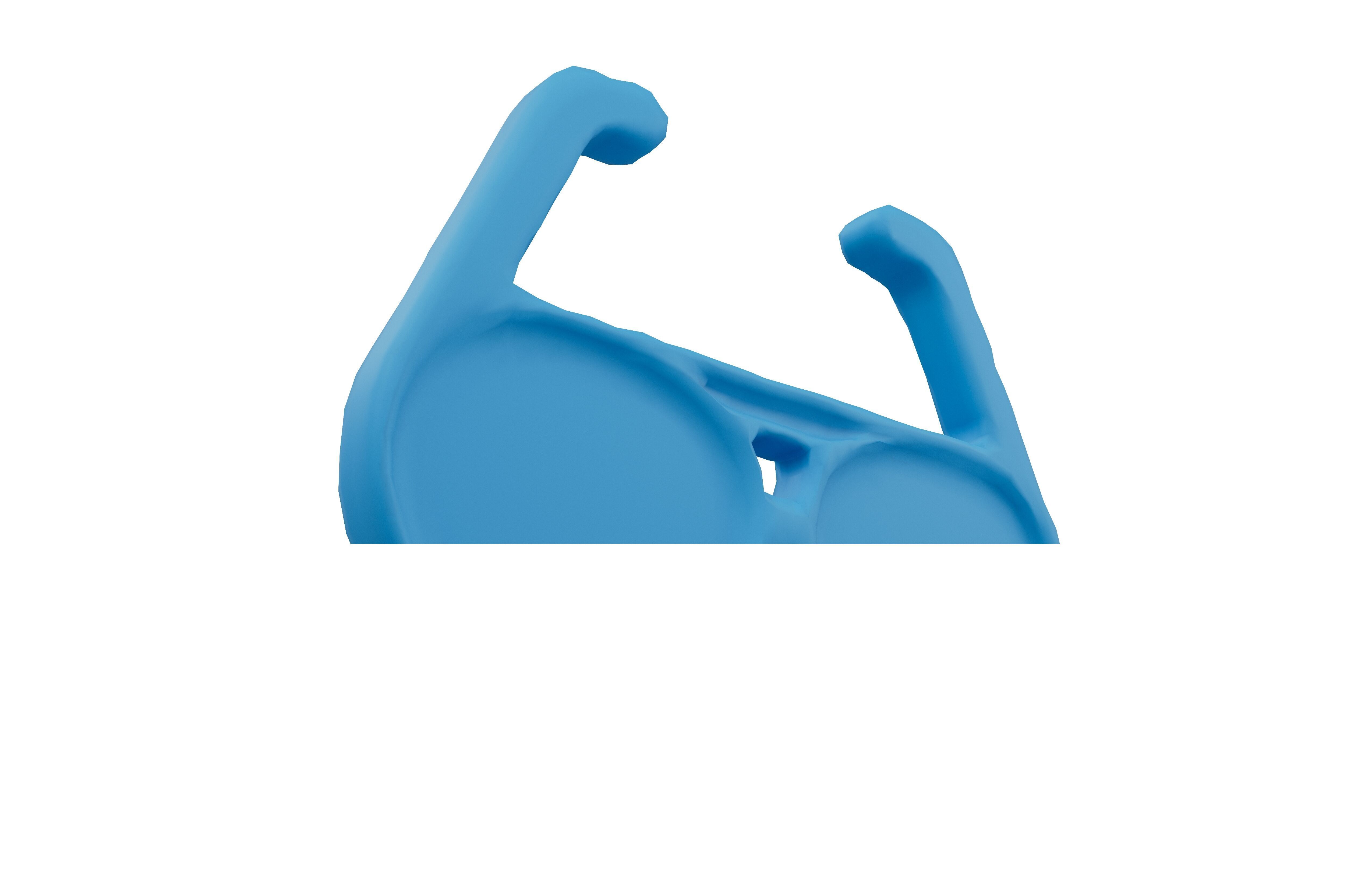 Sunglasses Symbol v1 003 Low-poly 3D model_3