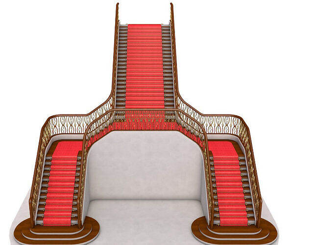 Palace Staircase 3D model
