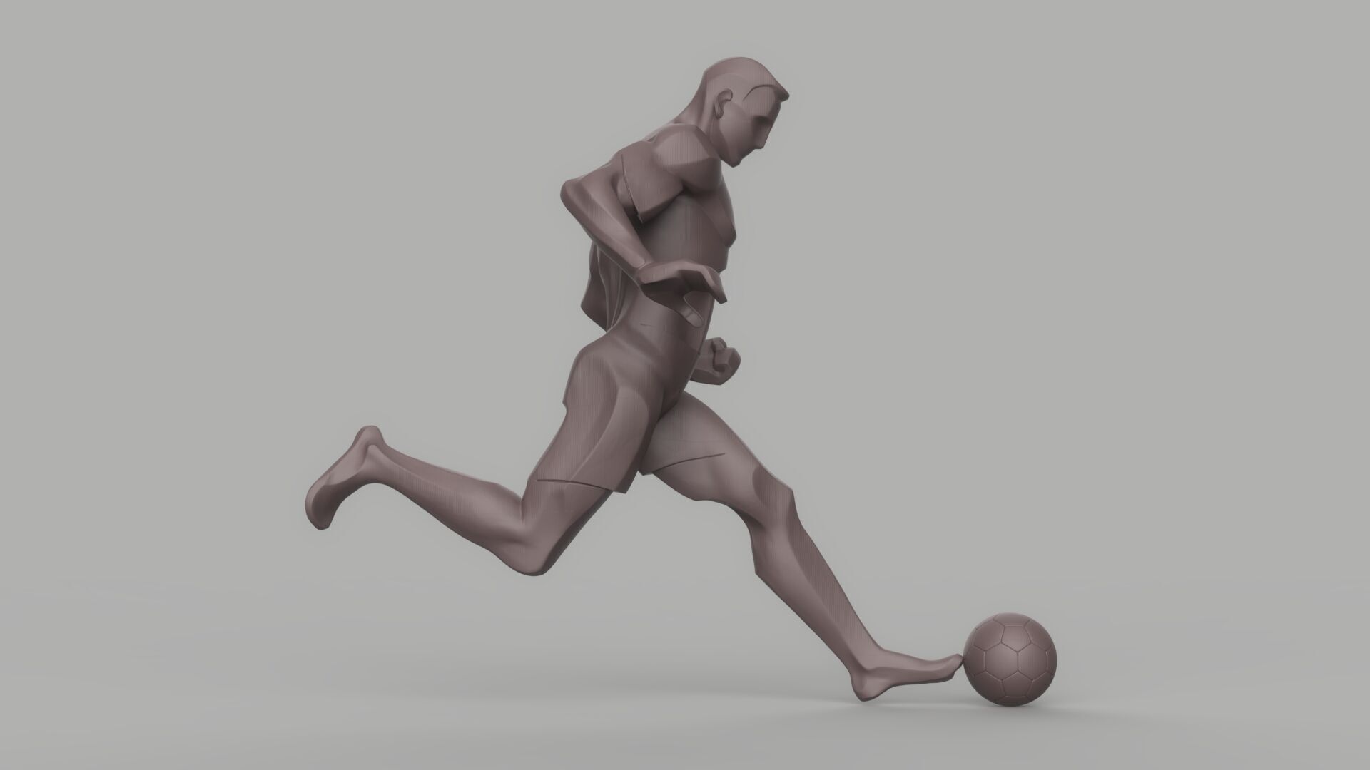 Soccer player 3D model_14