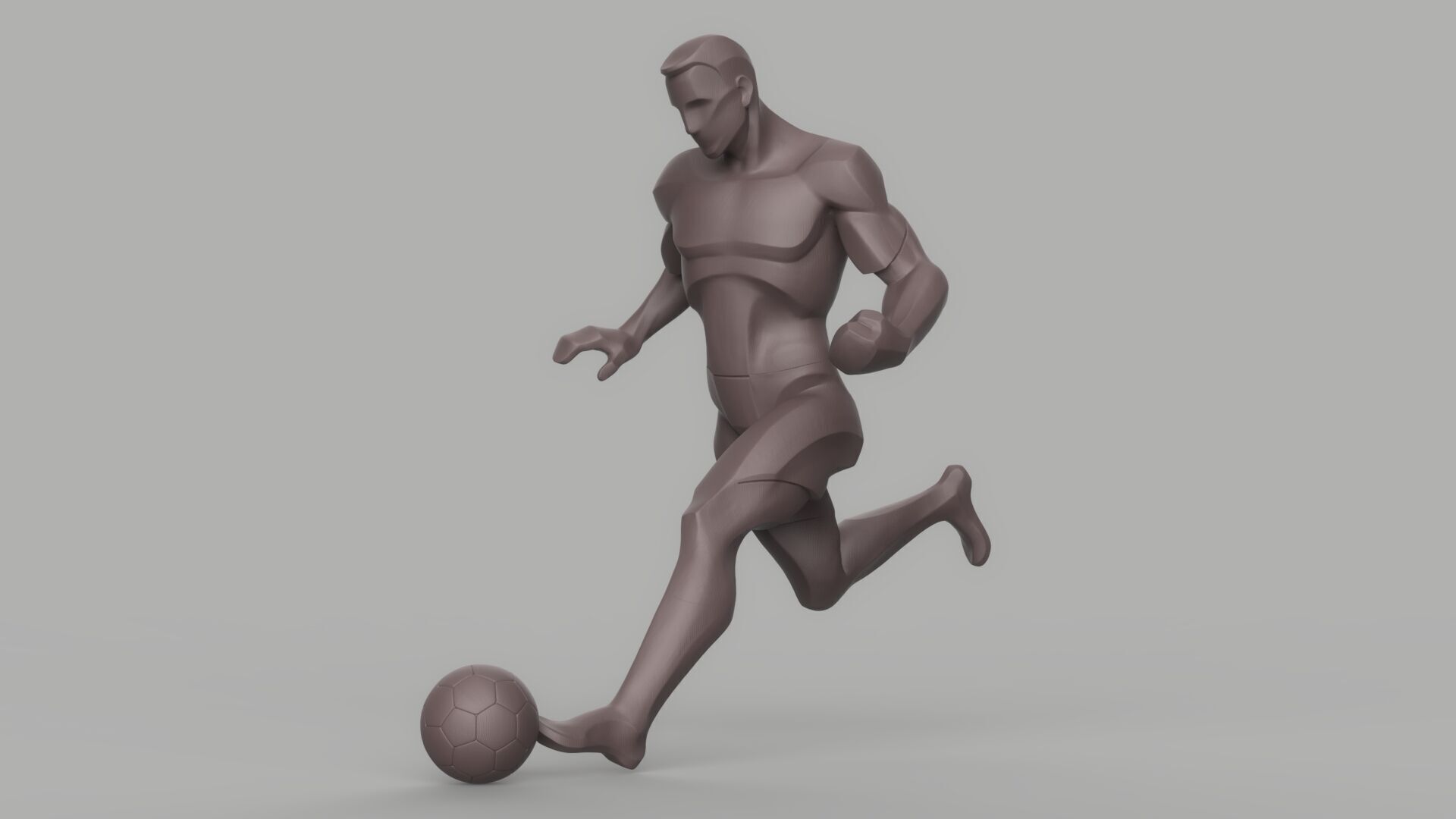 Soccer player 3D model_17
