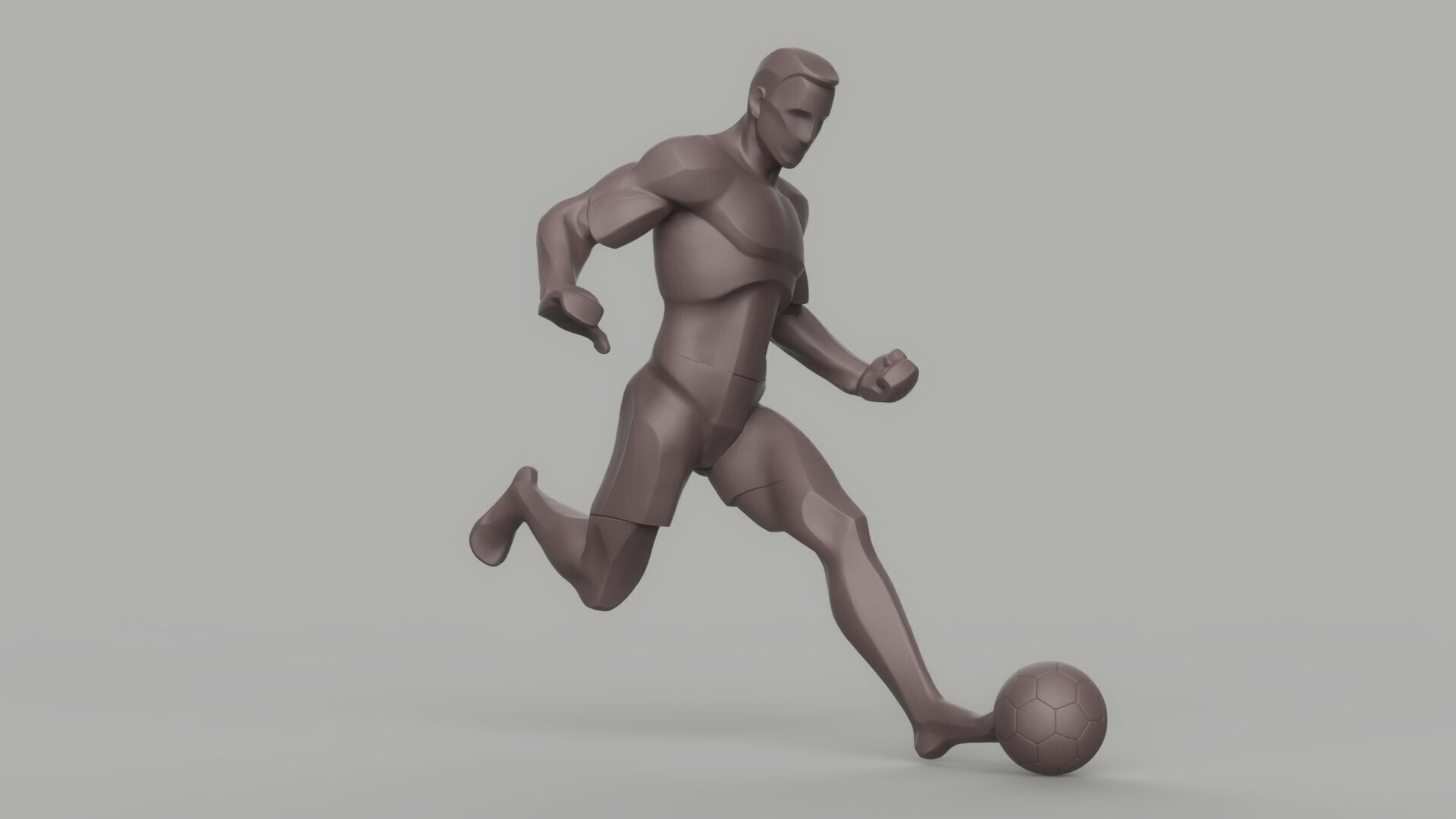 Soccer player 3D model_15