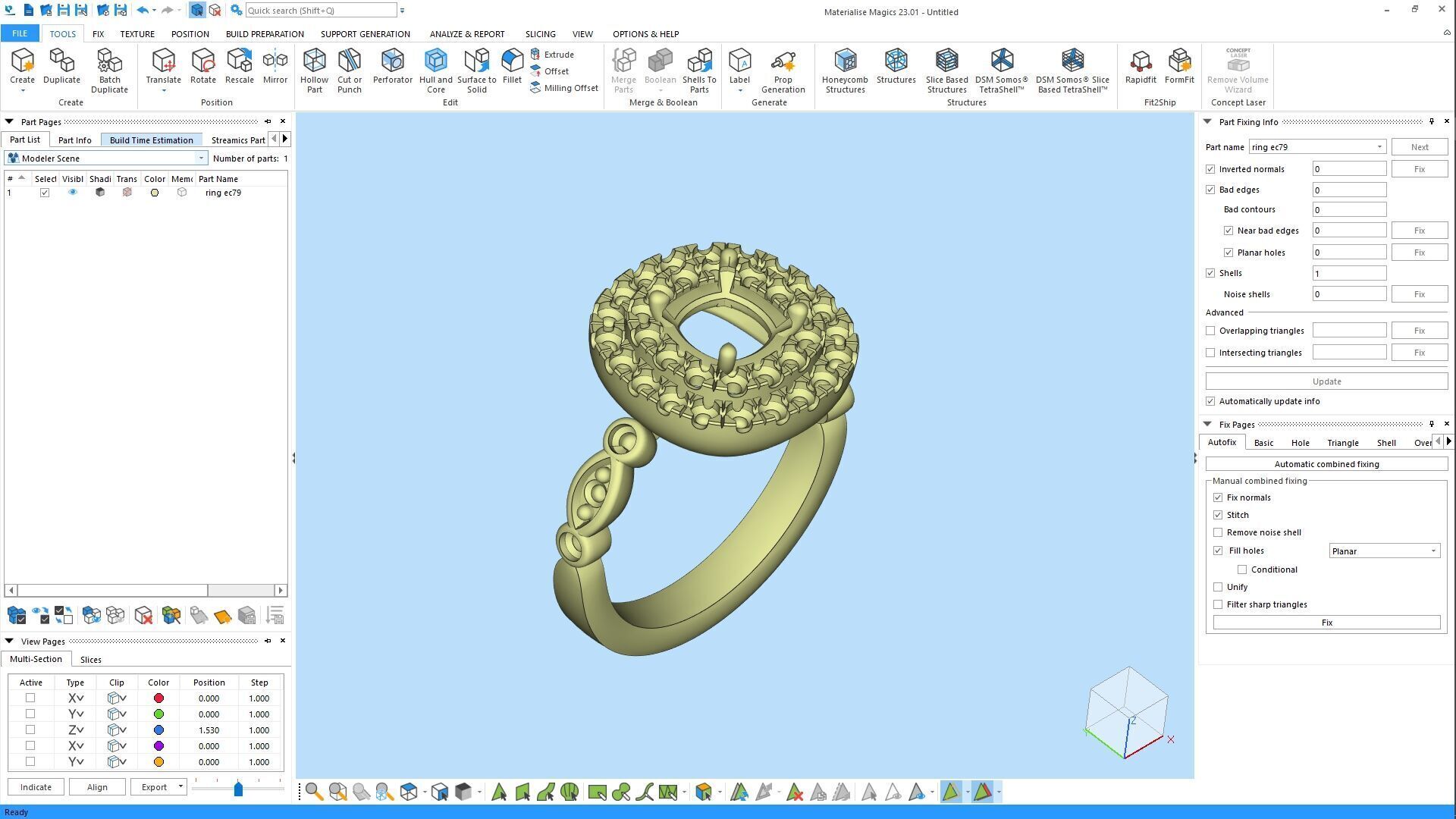 Ring 1079 3D print model_3
