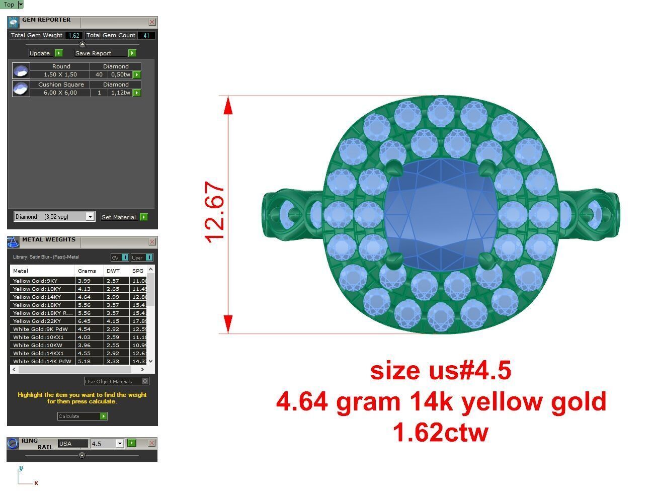 Ring 1079 3D print model_2