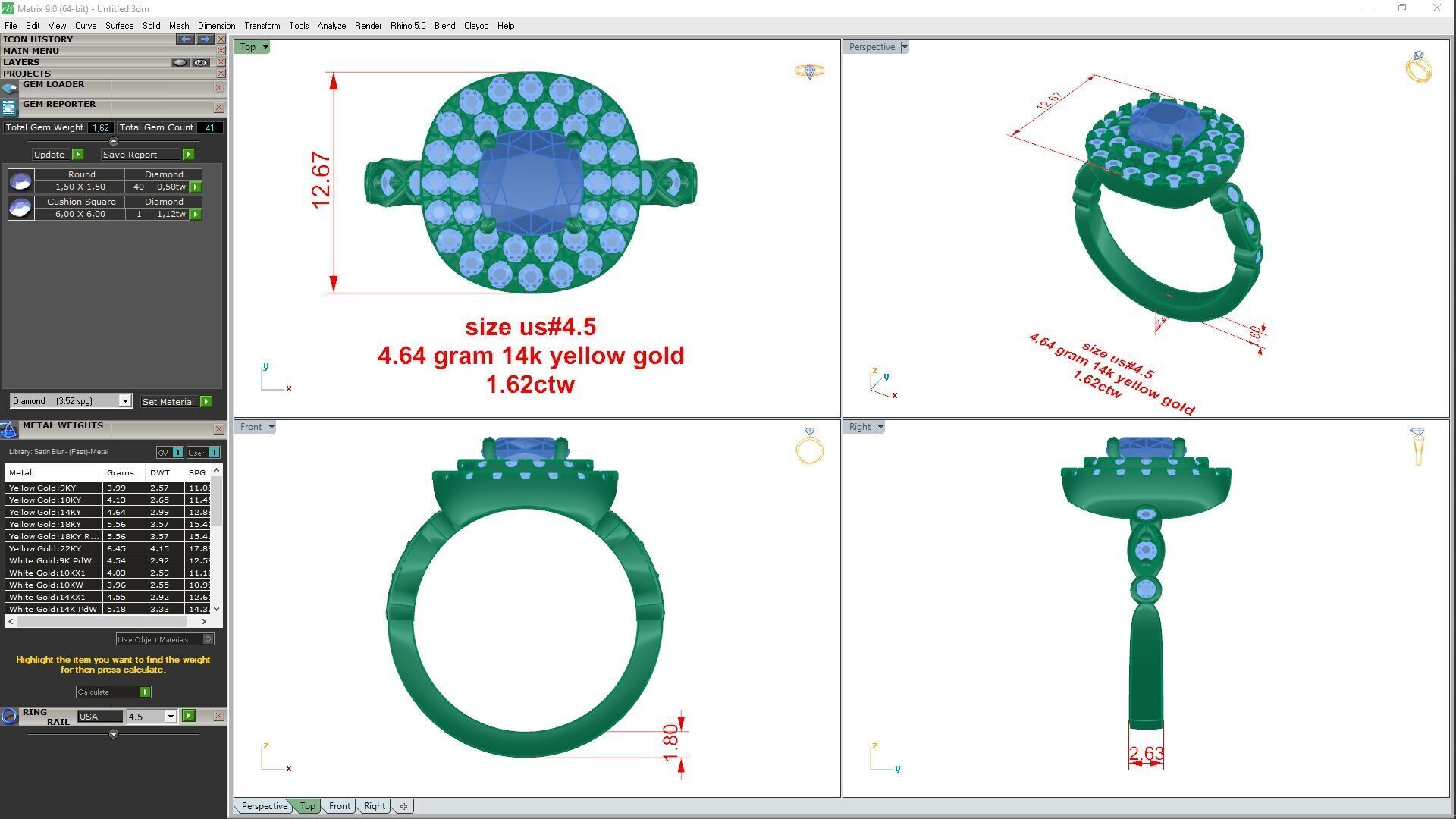 Ring 1079 3D print model_1