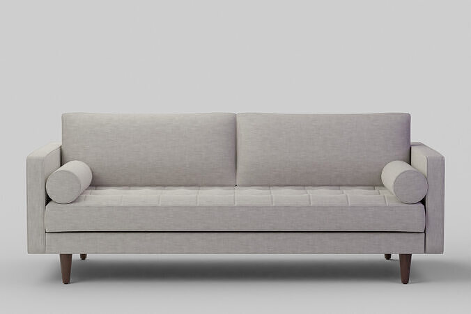 Sven Sofa Birch Ivory 3D model