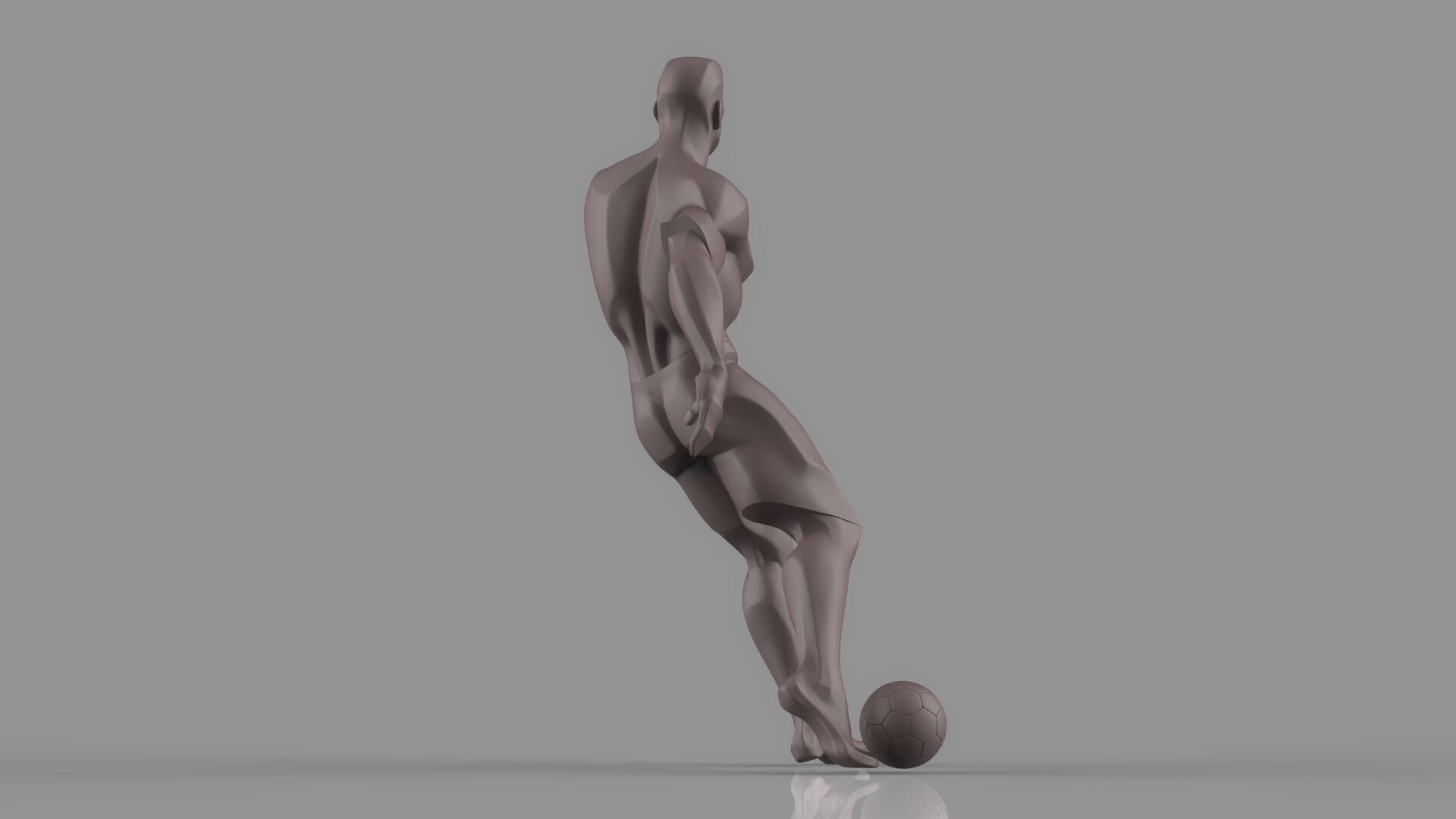 Soccer player 3D model_16