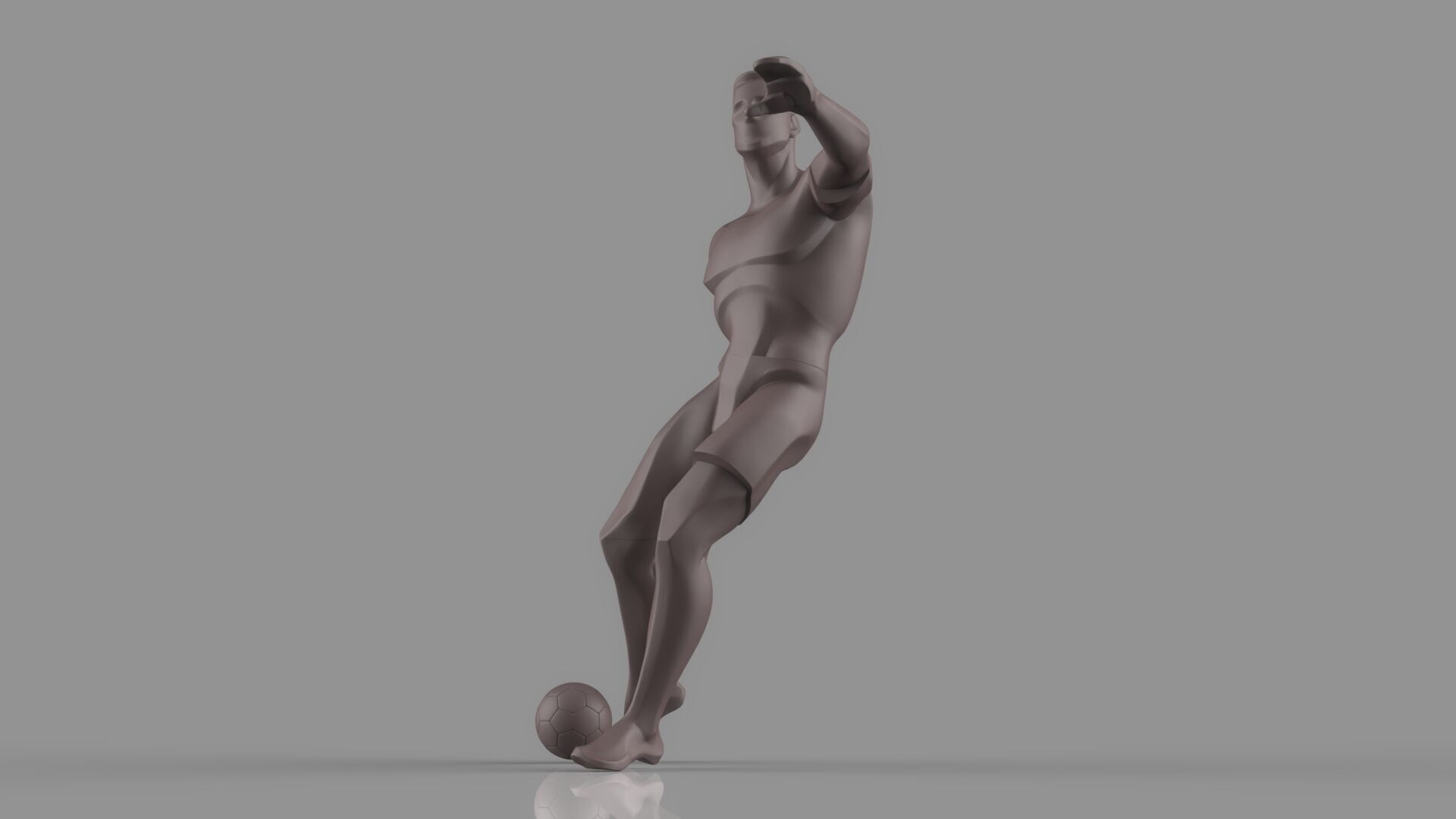 Soccer player 3D model_12