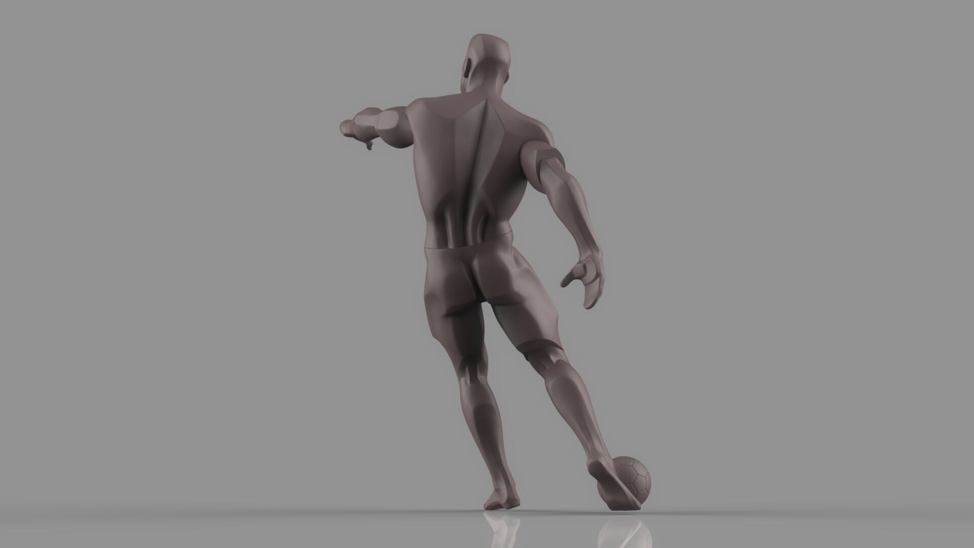Soccer player 3D model_15