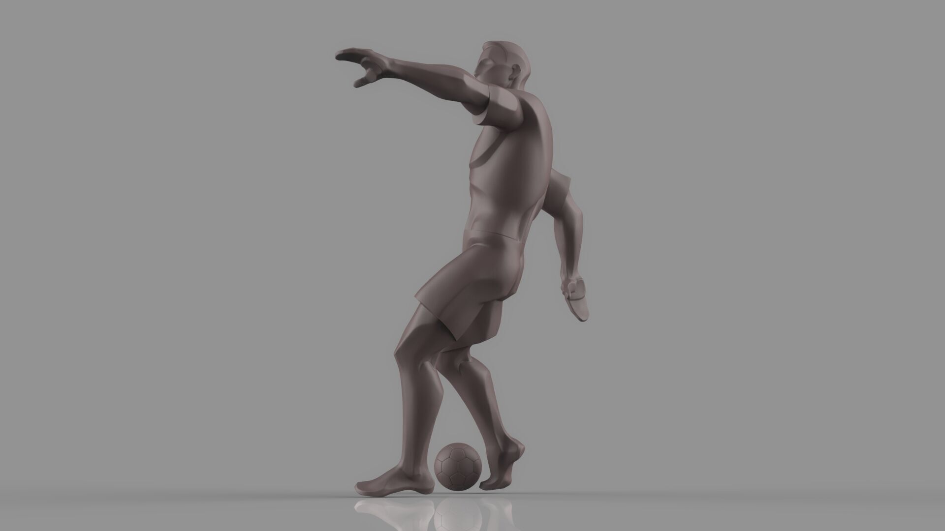 Soccer player 3D model_13