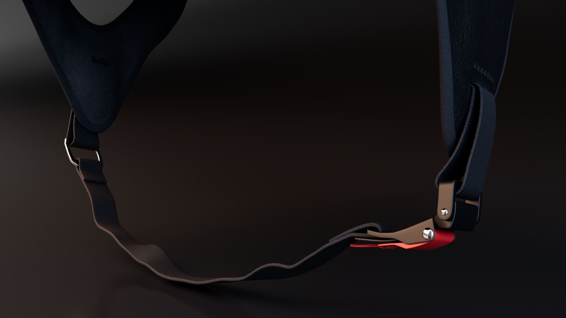 Retro Motorcycle Helmet 3D model_6