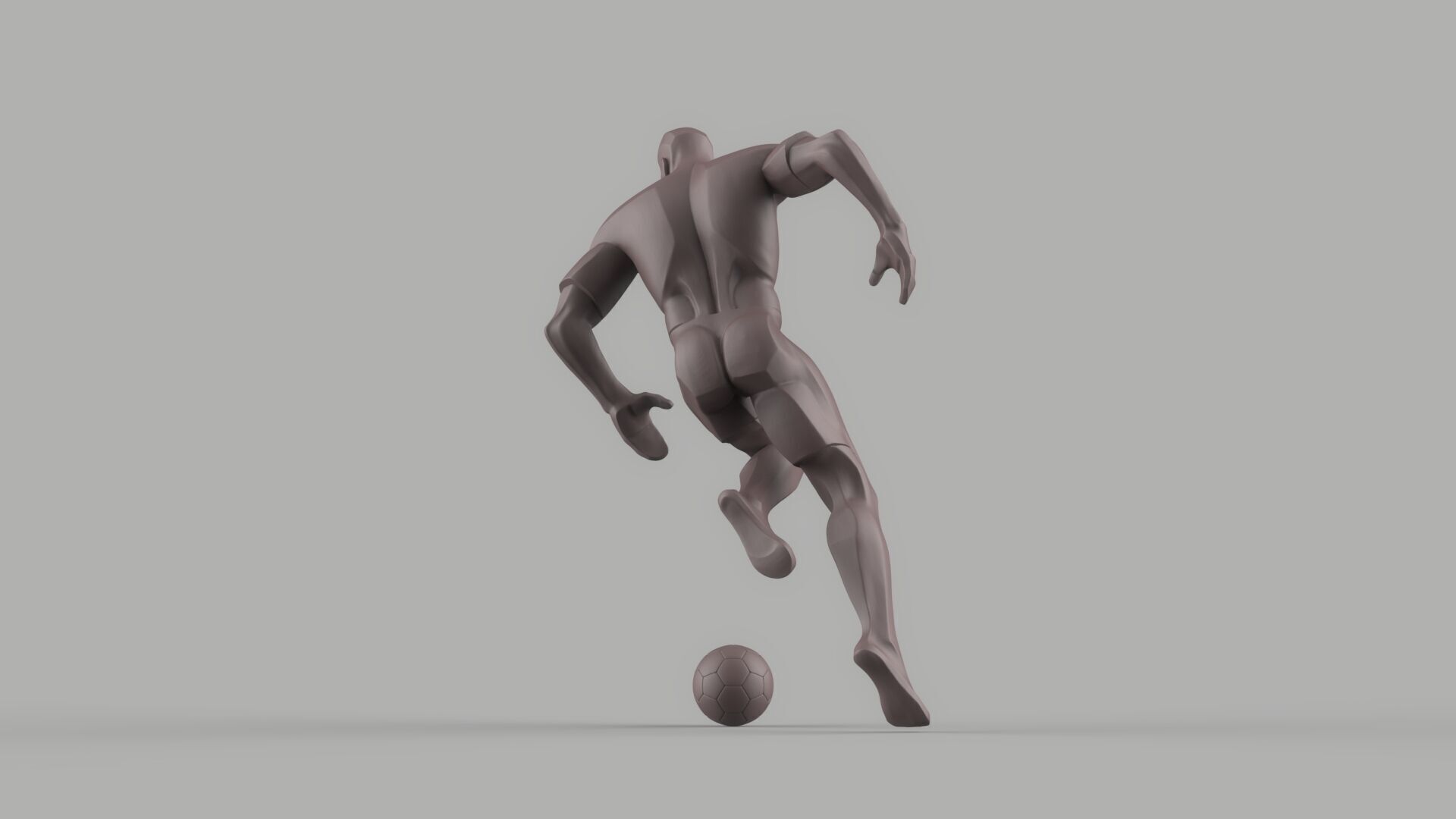 Soccer player 3D model_15