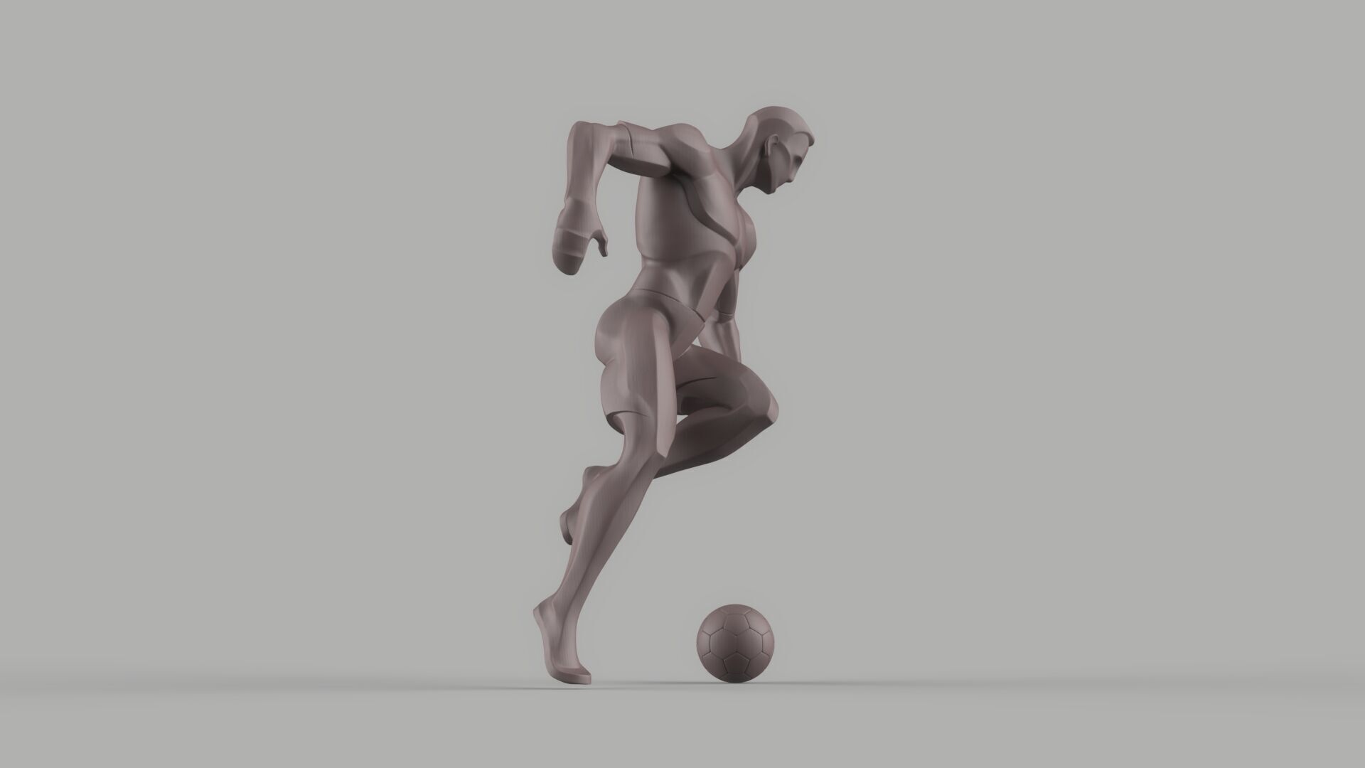 Soccer player 3D model_17