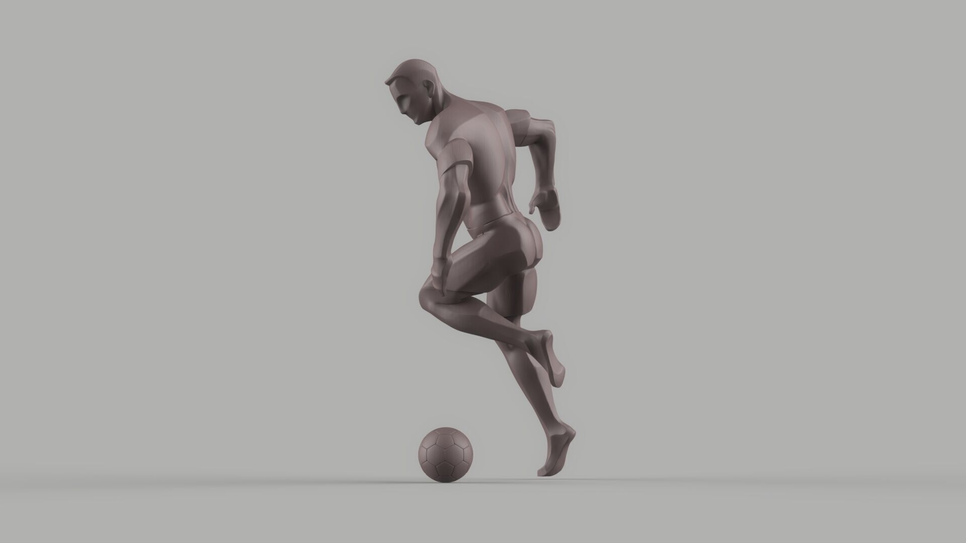 Soccer player 3D model_13