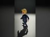 Blonde Businessman Character in Suit Rigged and Animated Low-poly 3D model_2