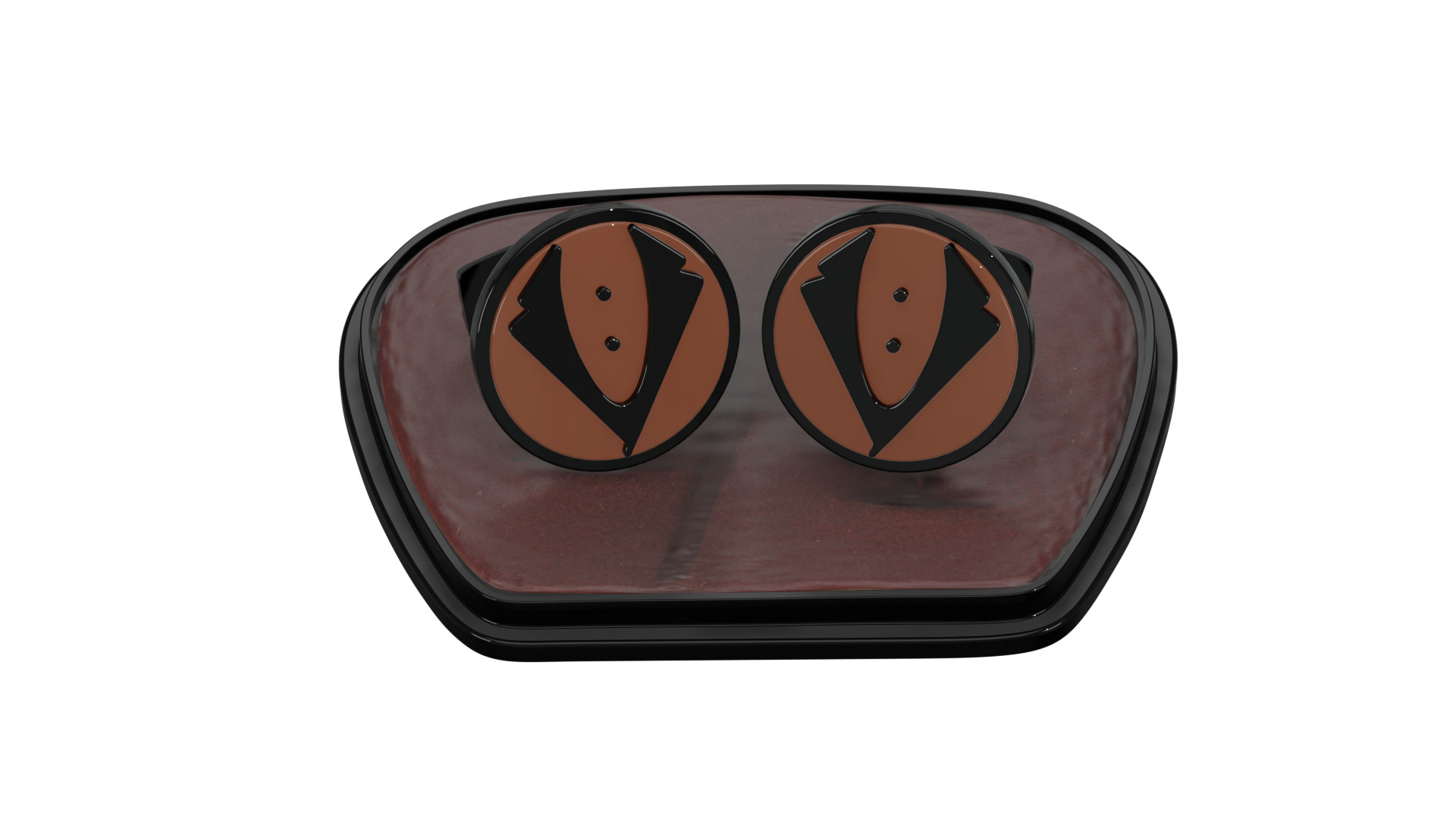 Spy Style Suit Cufflink 3D model_5