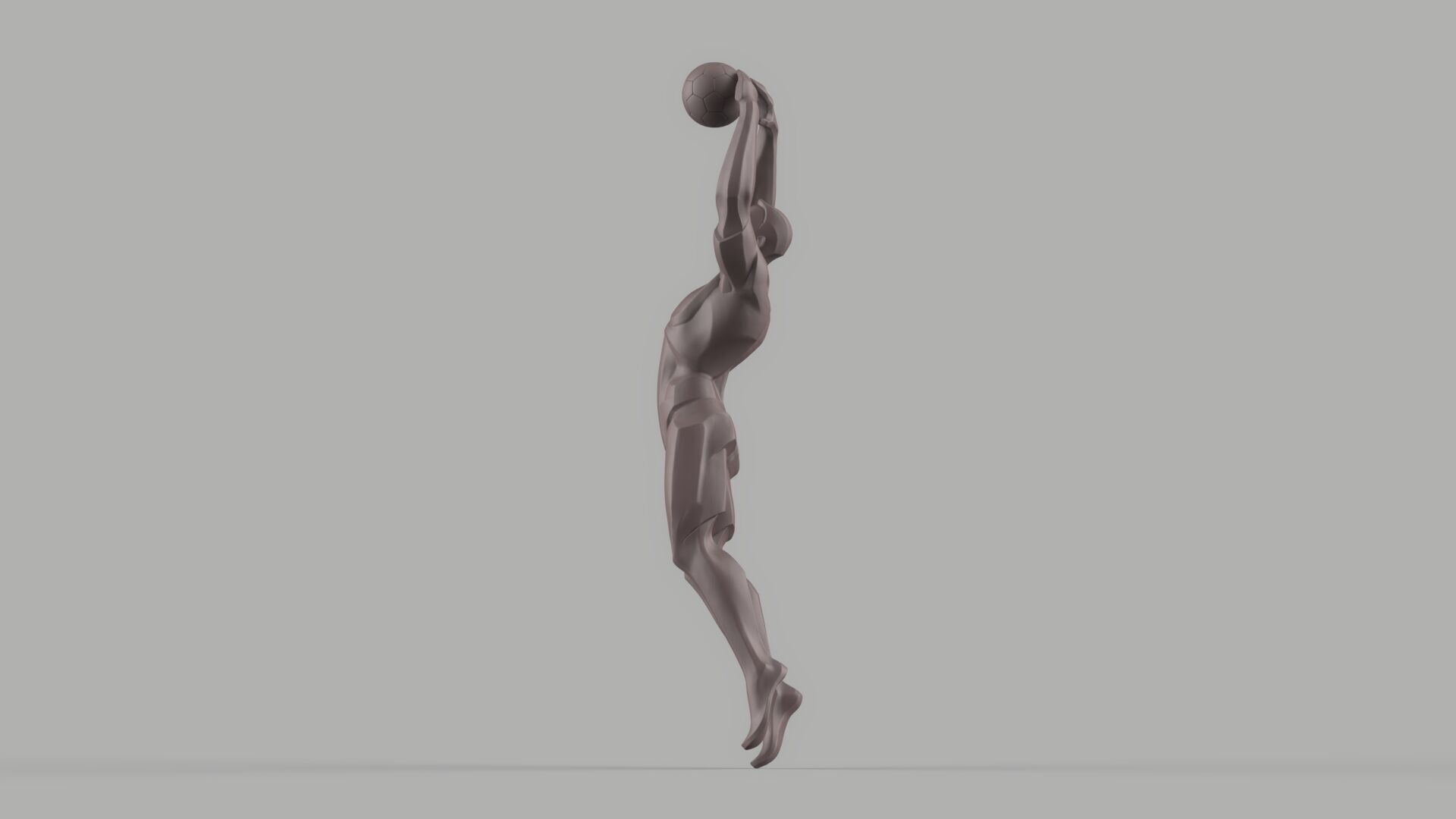 Soccer player 3D model_12
