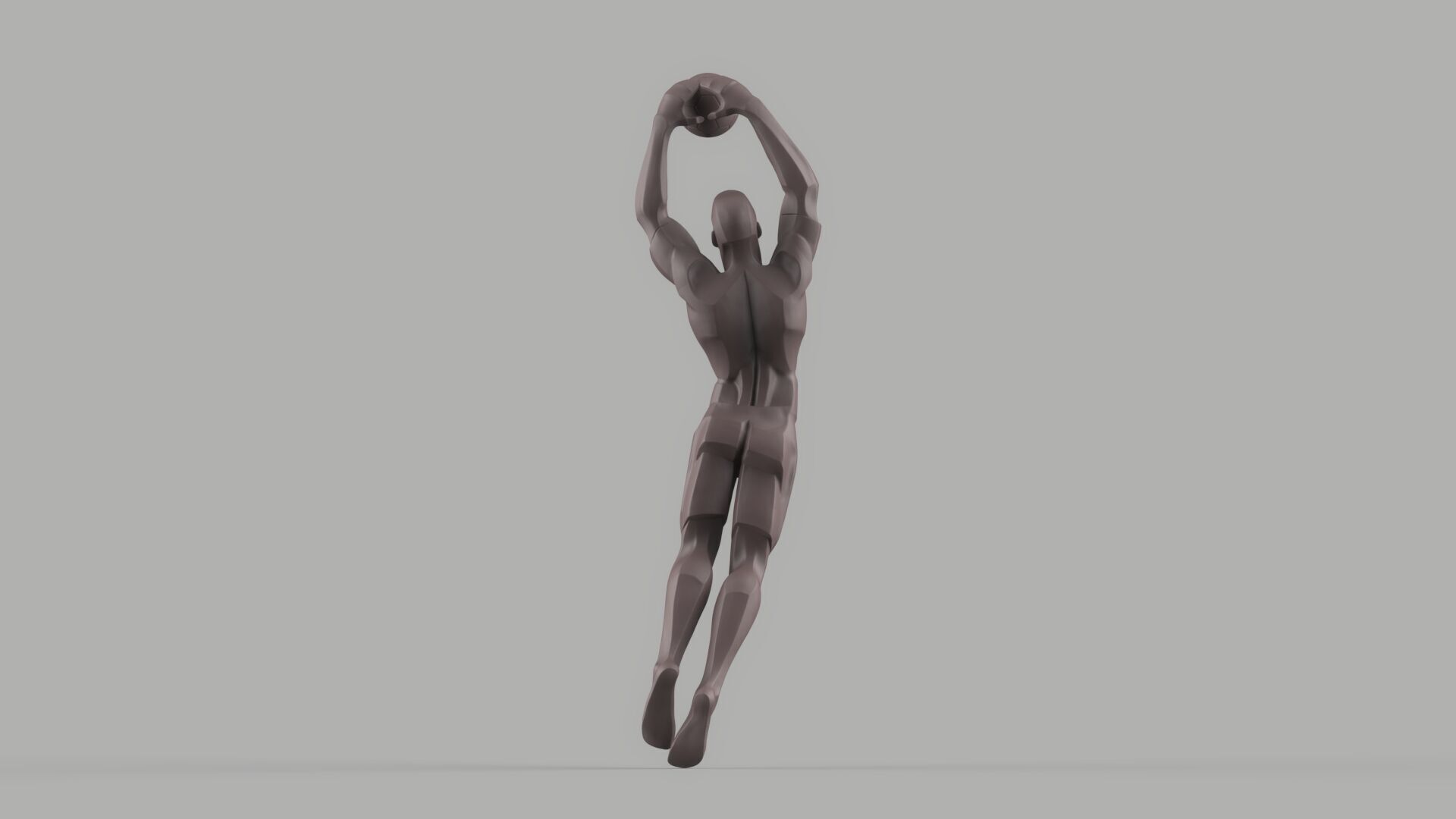 Soccer player 3D model_14