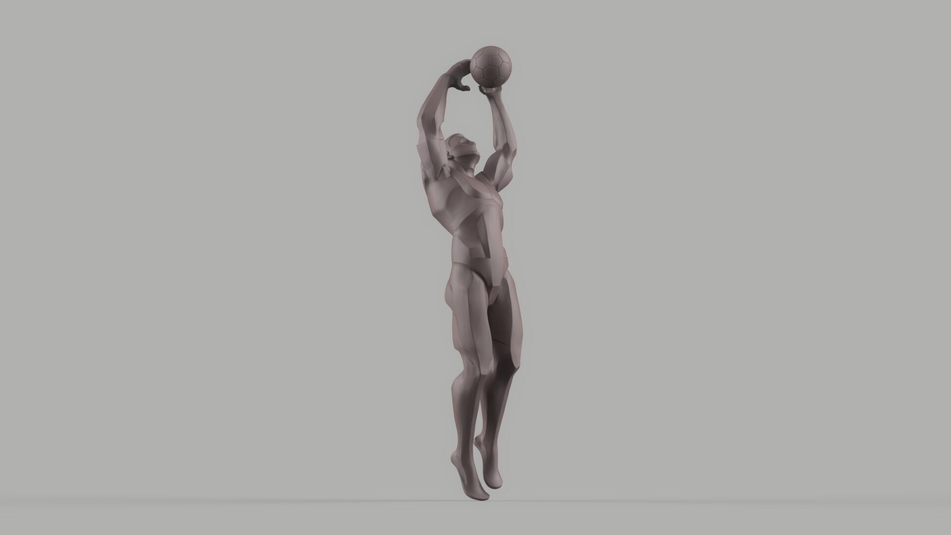Soccer player 3D model_17