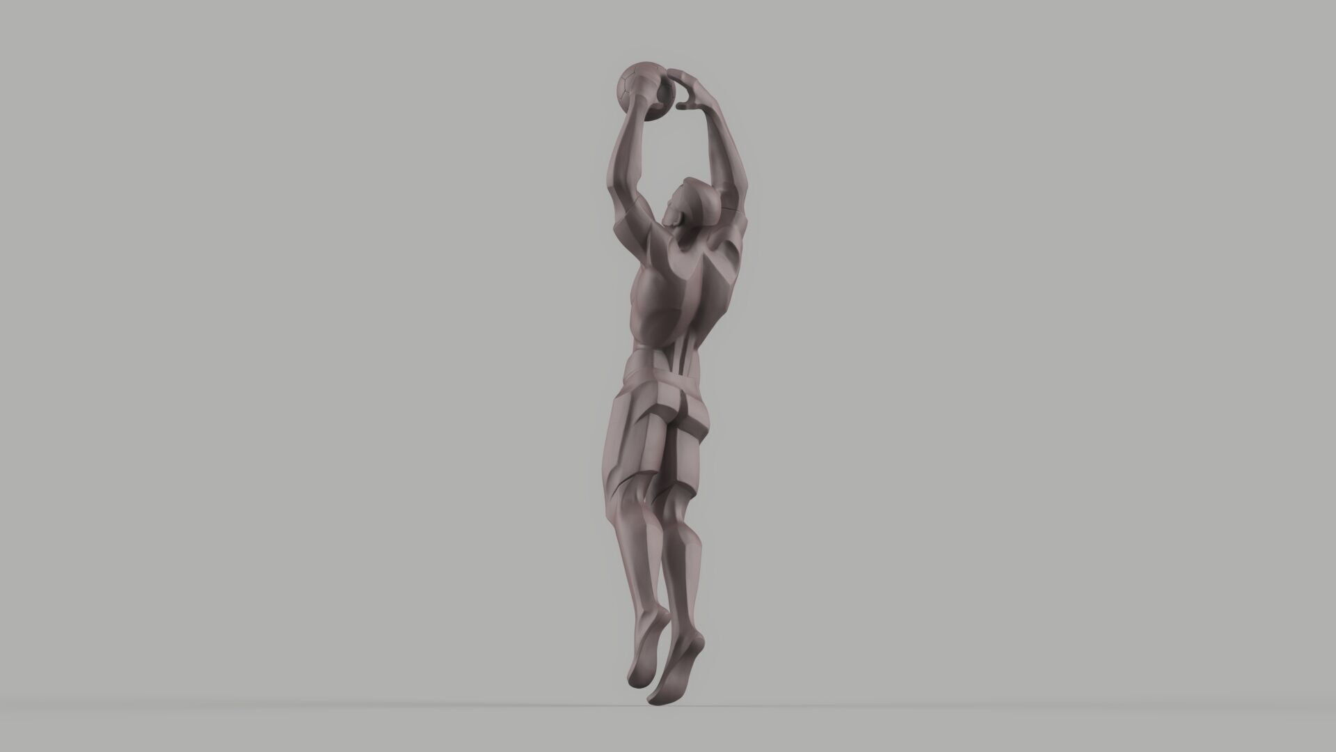 Soccer player 3D model_13