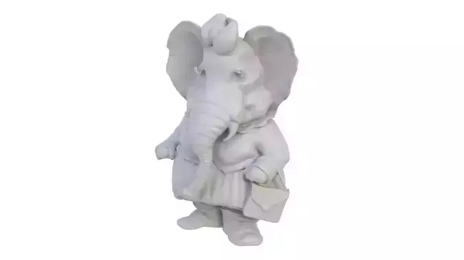 Lady Elephant Figurine