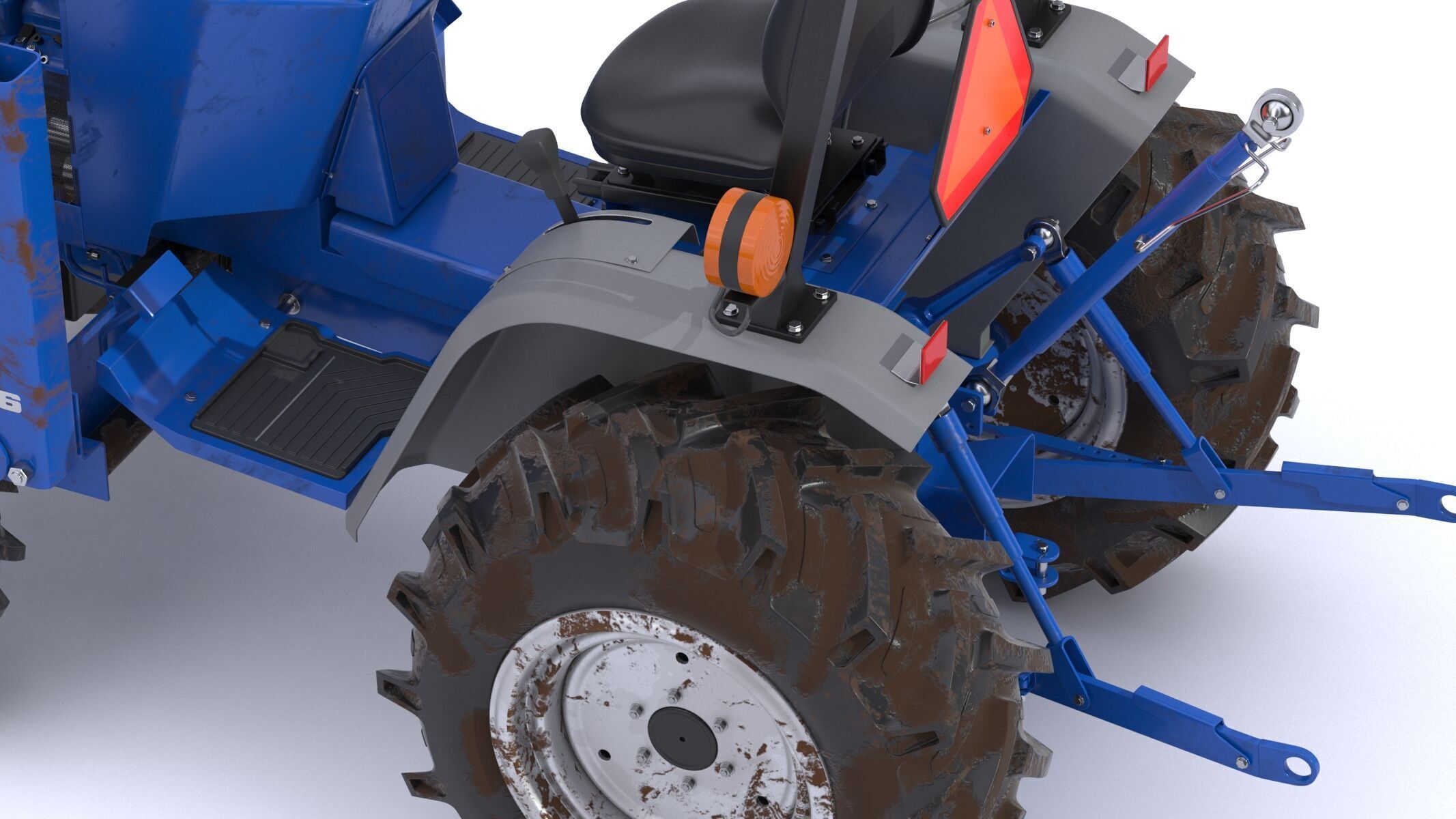 New Holland 1220 Compact Utility Tractor 3D model_20