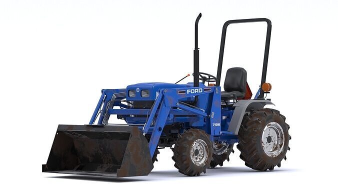 New Holland 1220 Compact Utility Tractor 3D model