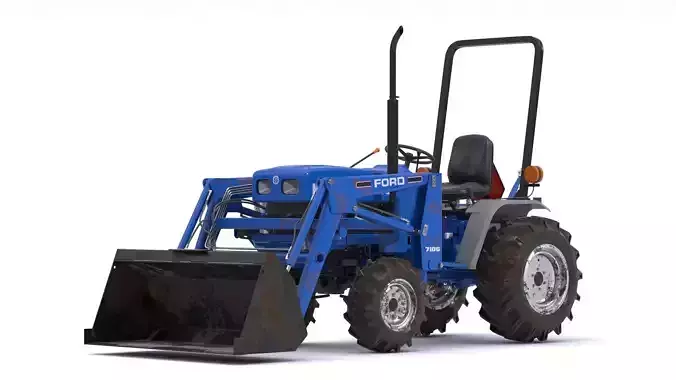 New Holland 1220 Compact Utility Tractor 3D model