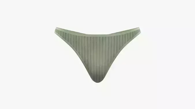 Daily String Low-poly 3D model