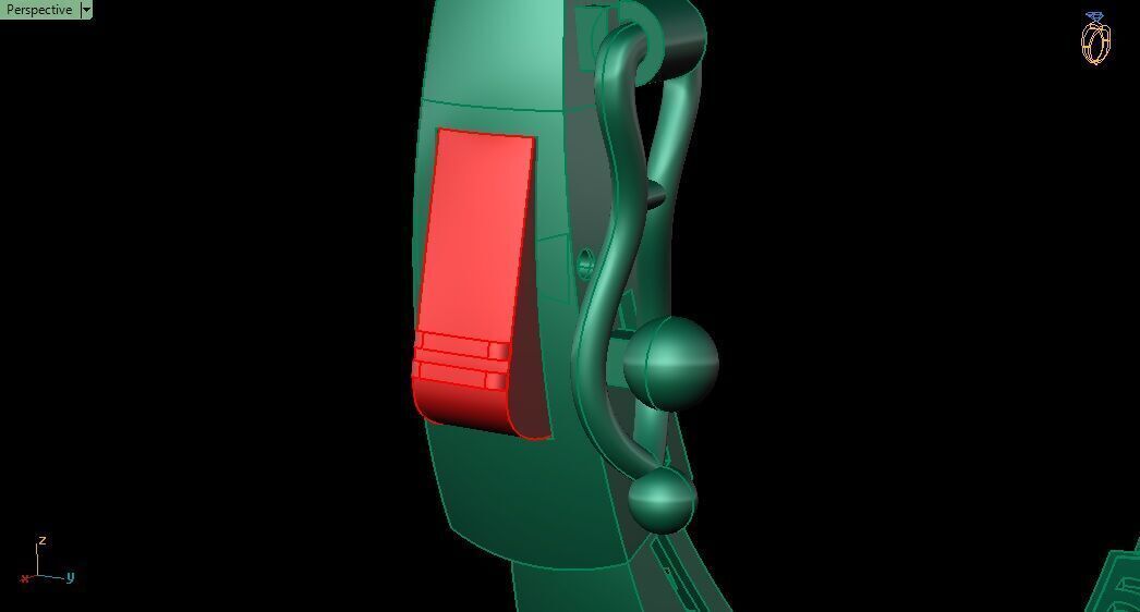 Bracelet 0036 - Sanke Bangle 3D print model_15