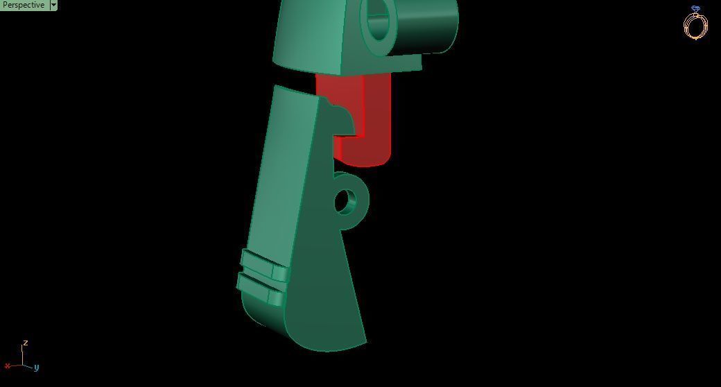 Bracelet 0036 - Sanke Bangle 3D print model_17