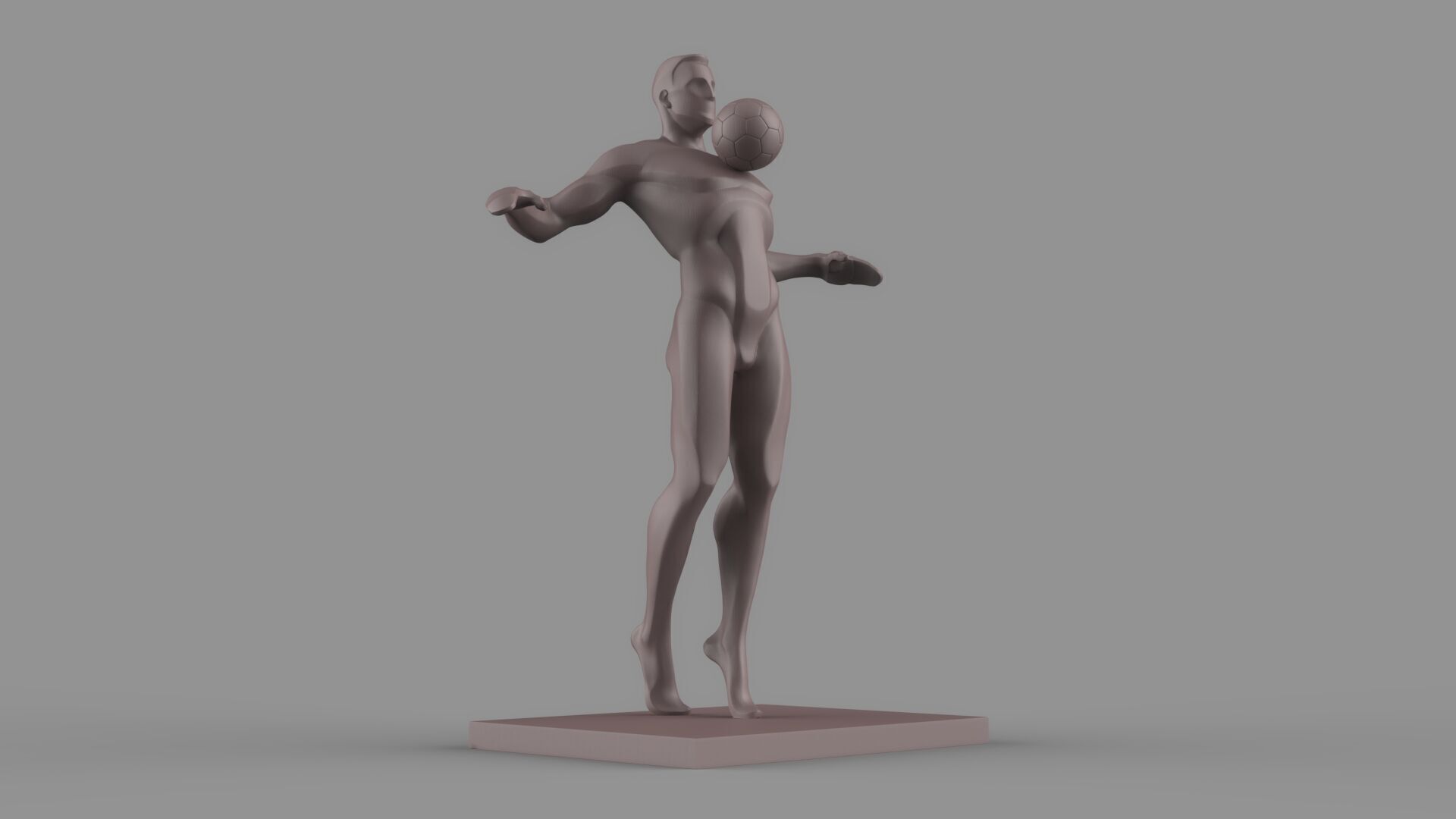 Soccer player 3D model_17