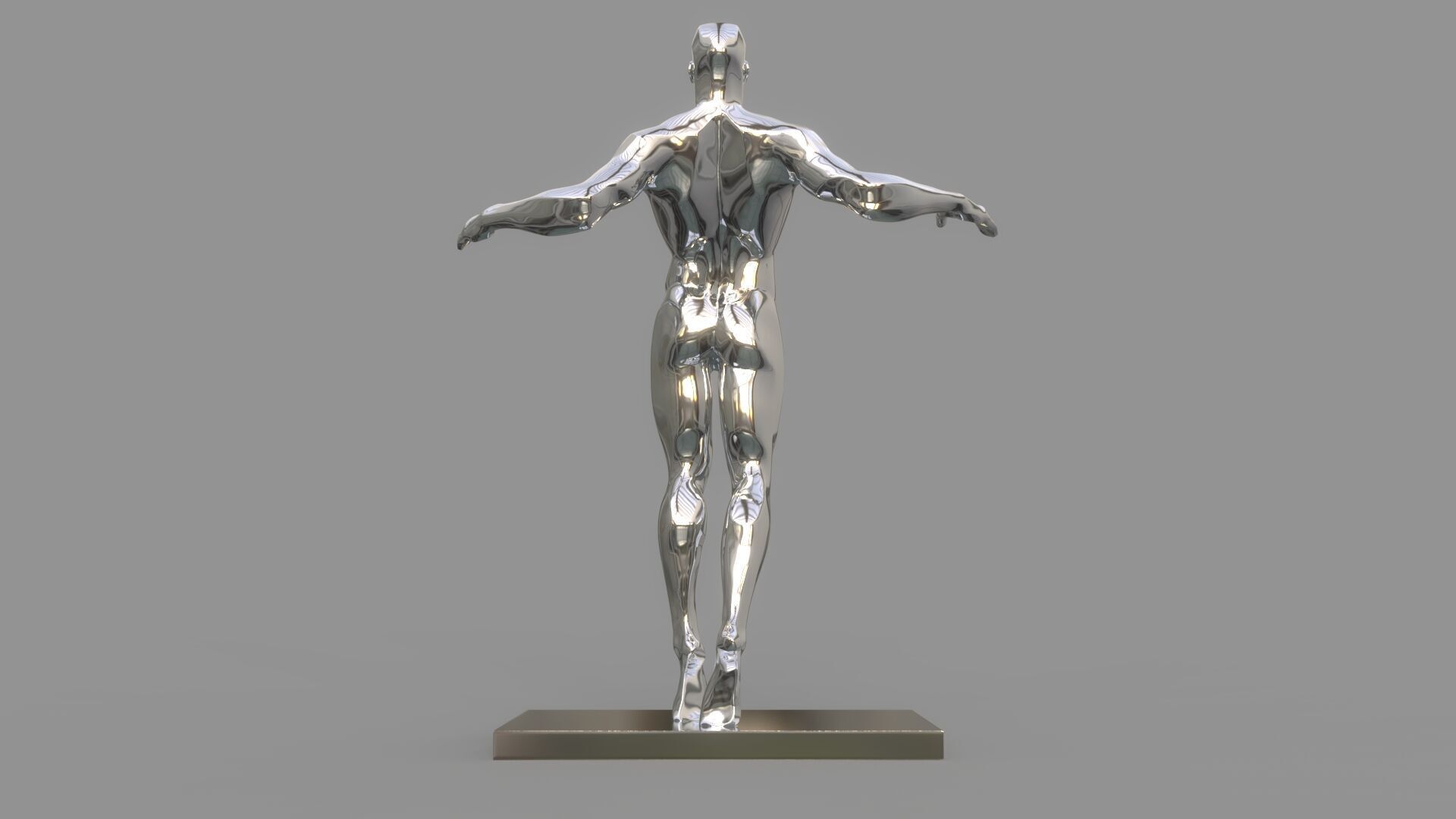 Soccer player 3D model_5