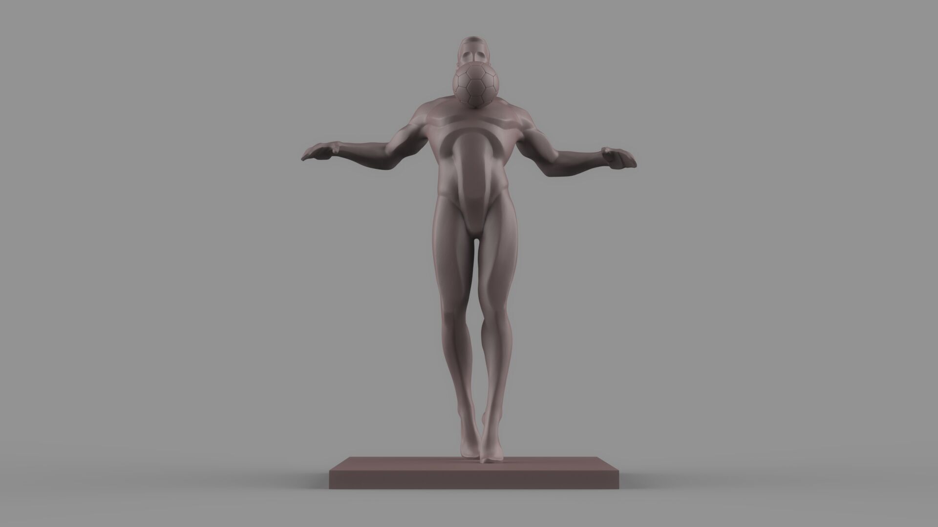 Soccer player 3D model_18