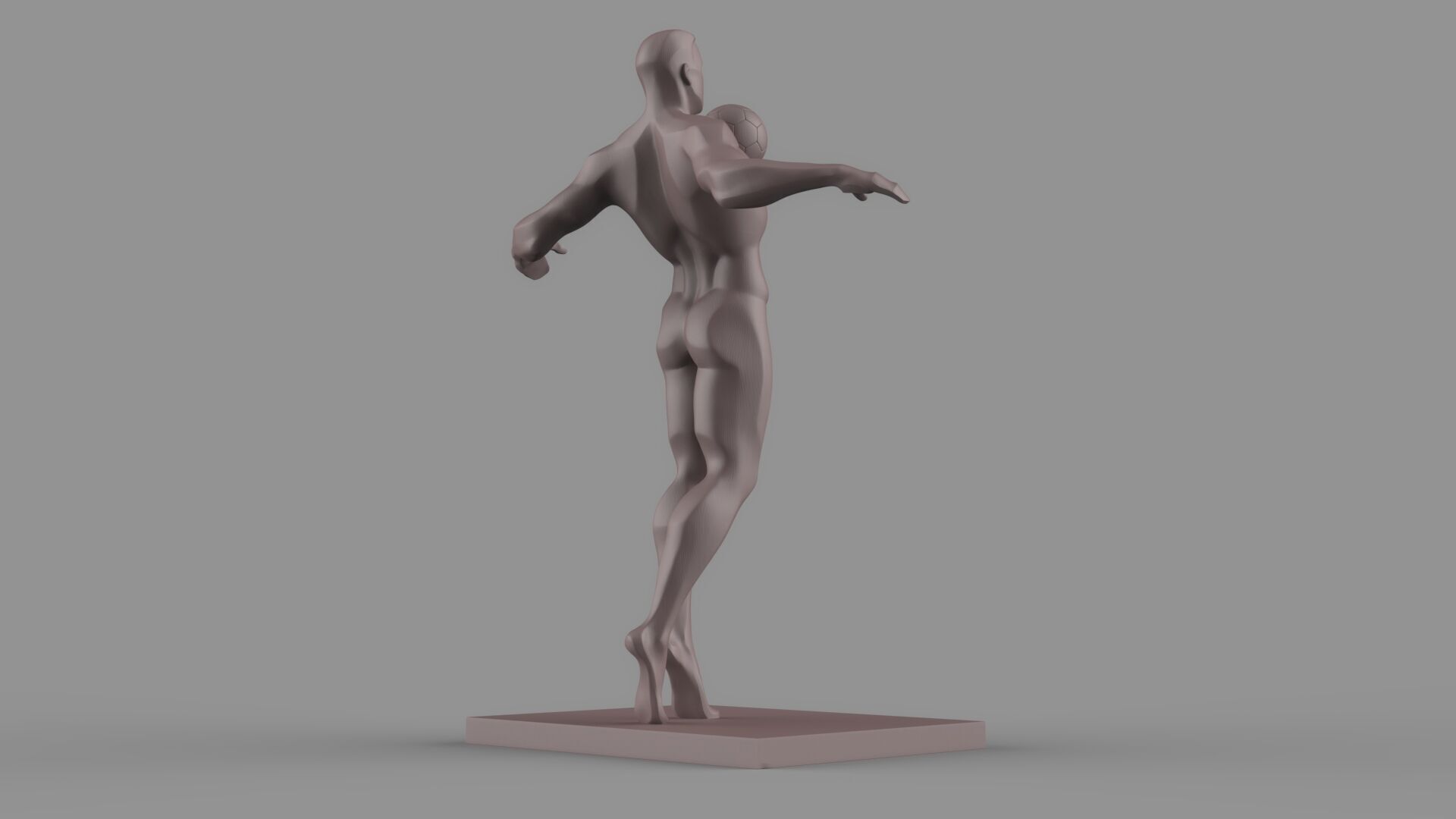 Soccer player 3D model_15