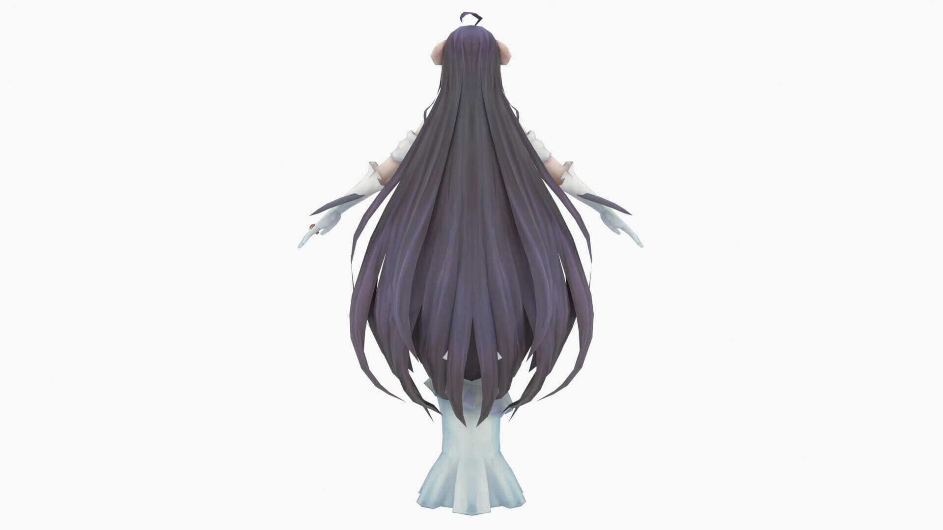 Albedo Overworld anime 3D print model_2