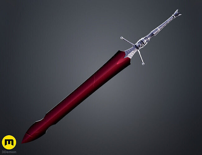 Rebellion sword - Devil May Cry 3D print model
