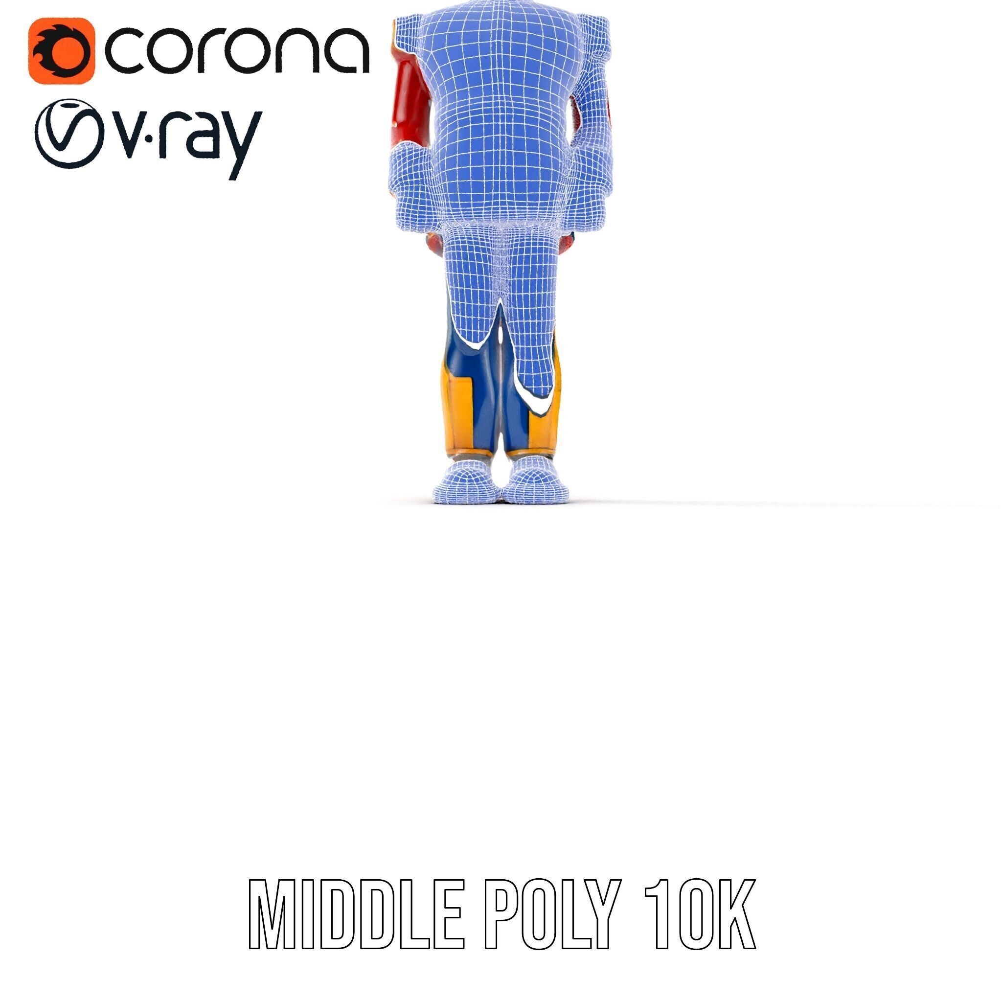 Royal Guard Toy Soldier Model Pack Low-poly 3D model_29