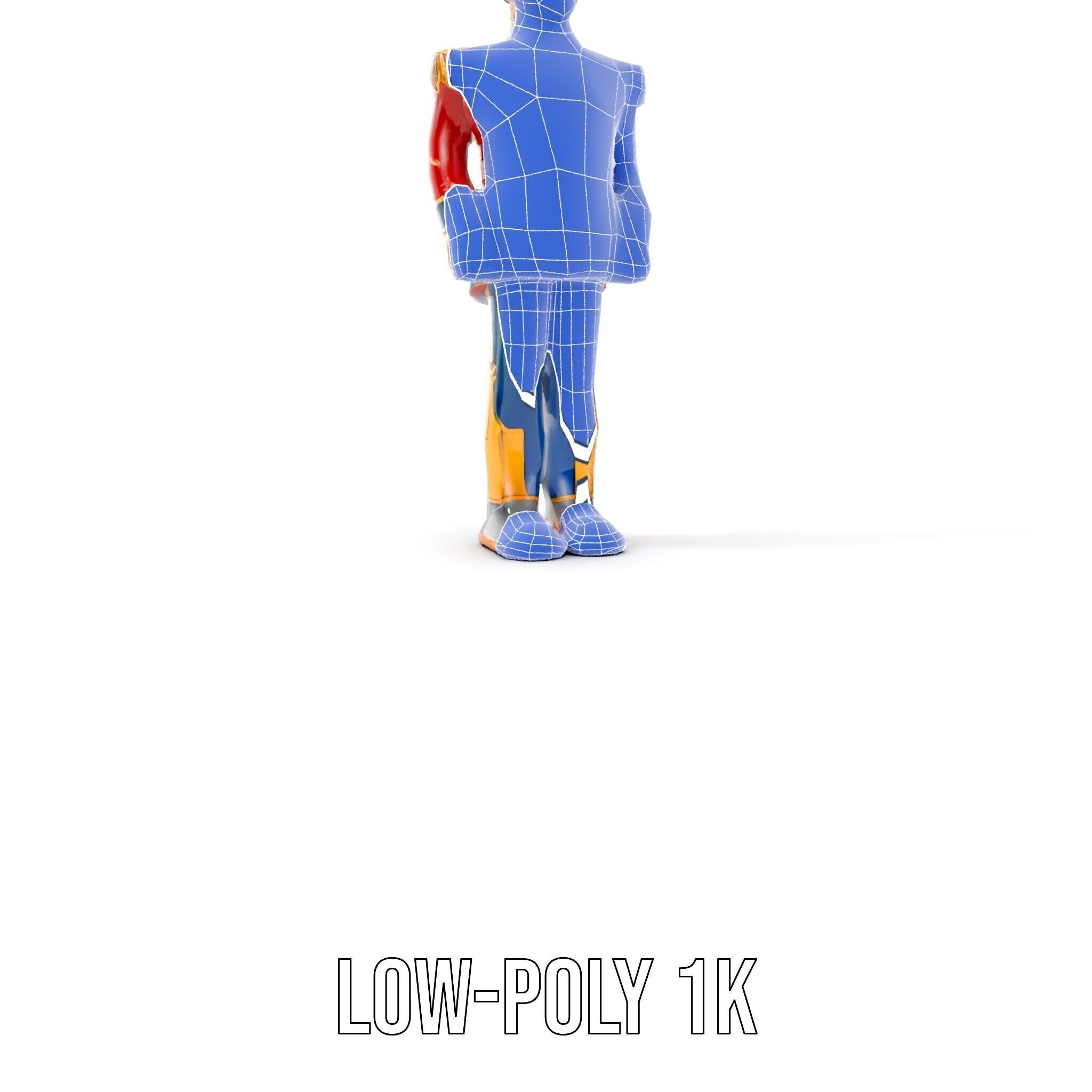 Royal Guard Toy Soldier Model Pack Low-poly 3D model_14