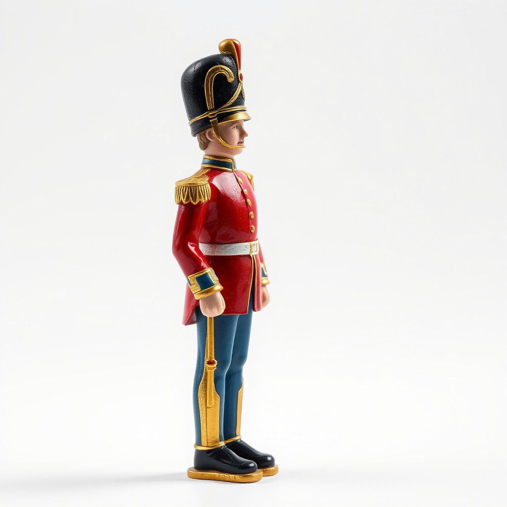 Royal Guard Toy Soldier Model Pack Low-poly 3D model_2