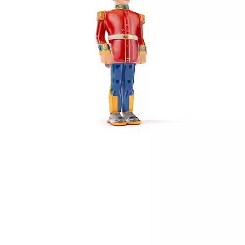 Royal Guard Toy Soldier Model Pack Low-poly 3D model