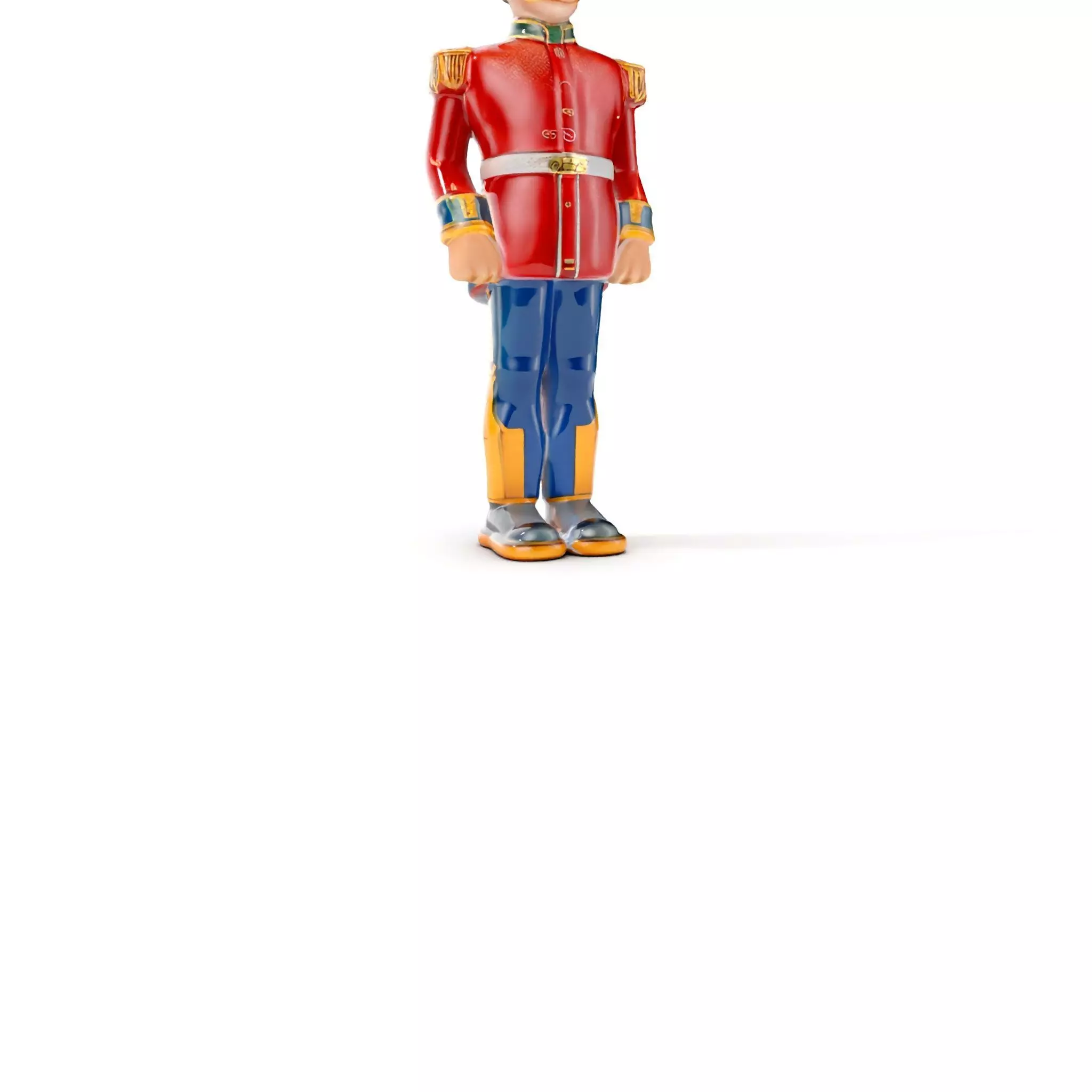Royal Guard Toy Soldier Model Pack Low-poly 3D model_0