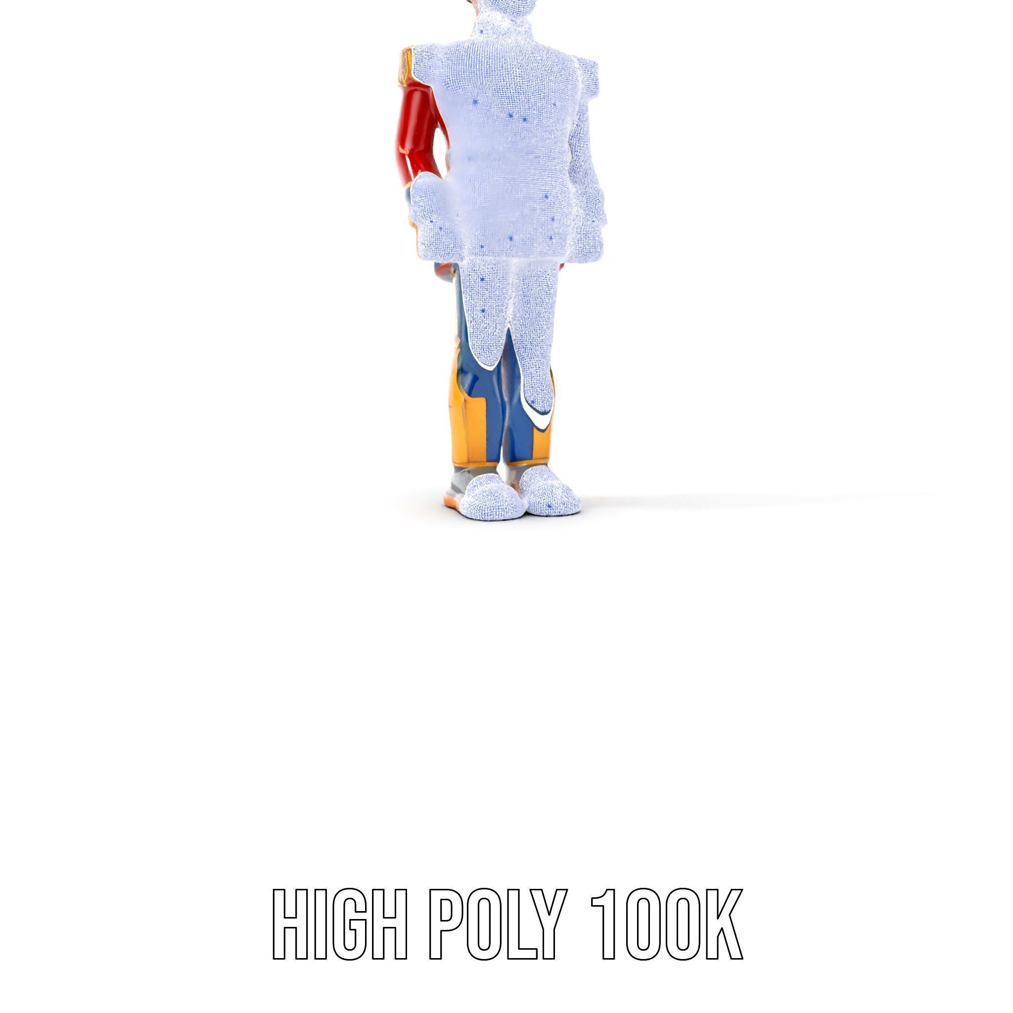 Royal Guard Toy Soldier Model Pack Low-poly 3D model_4