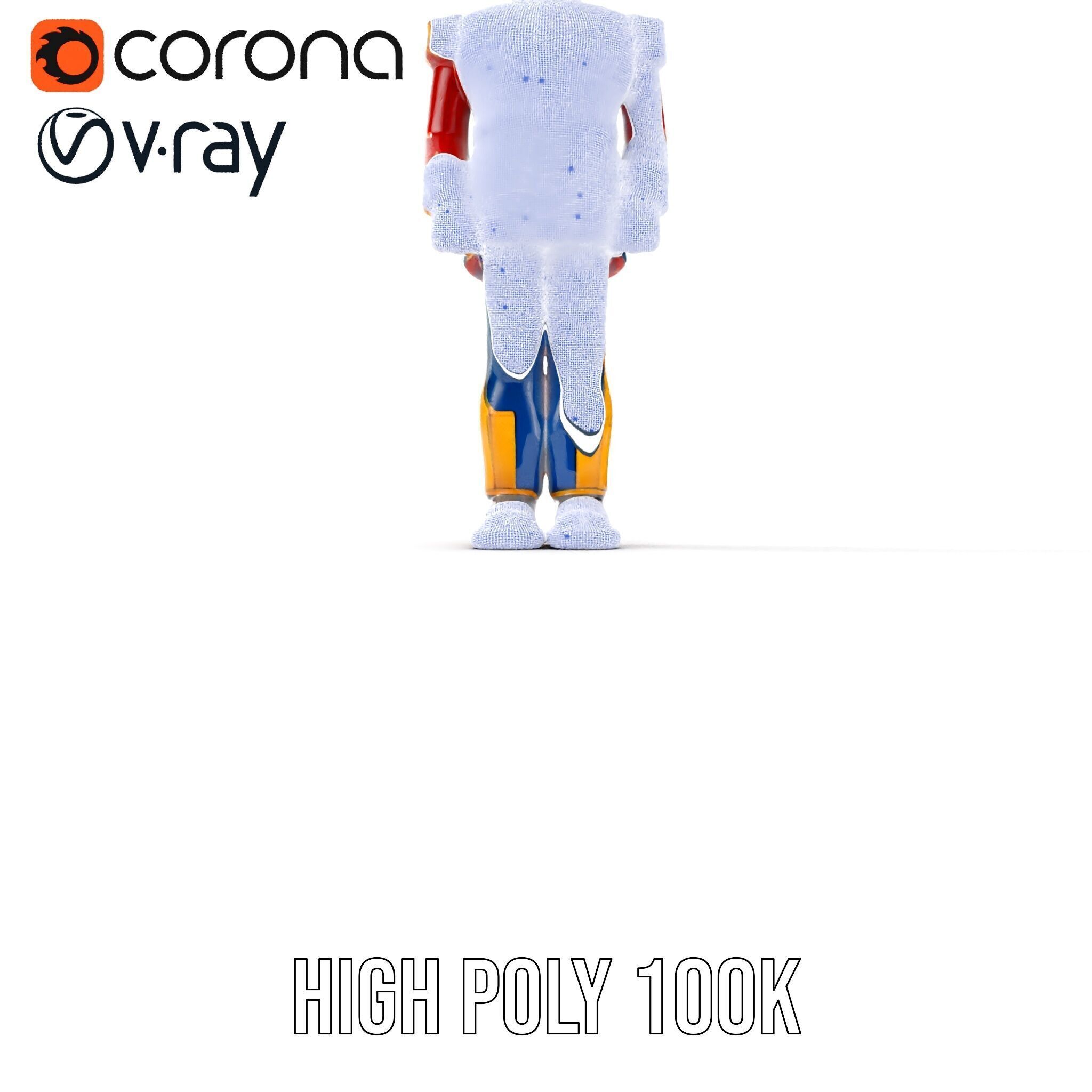 Royal Guard Toy Soldier Model Pack Low-poly 3D model_33