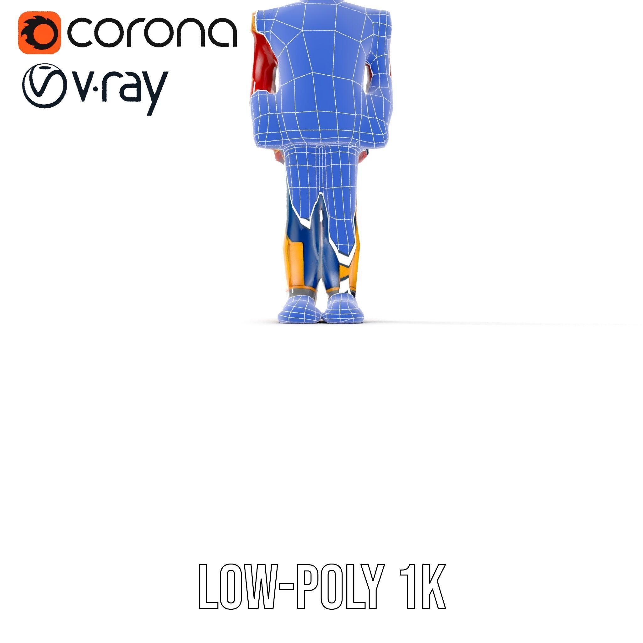 Royal Guard Toy Soldier Model Pack Low-poly 3D model_30