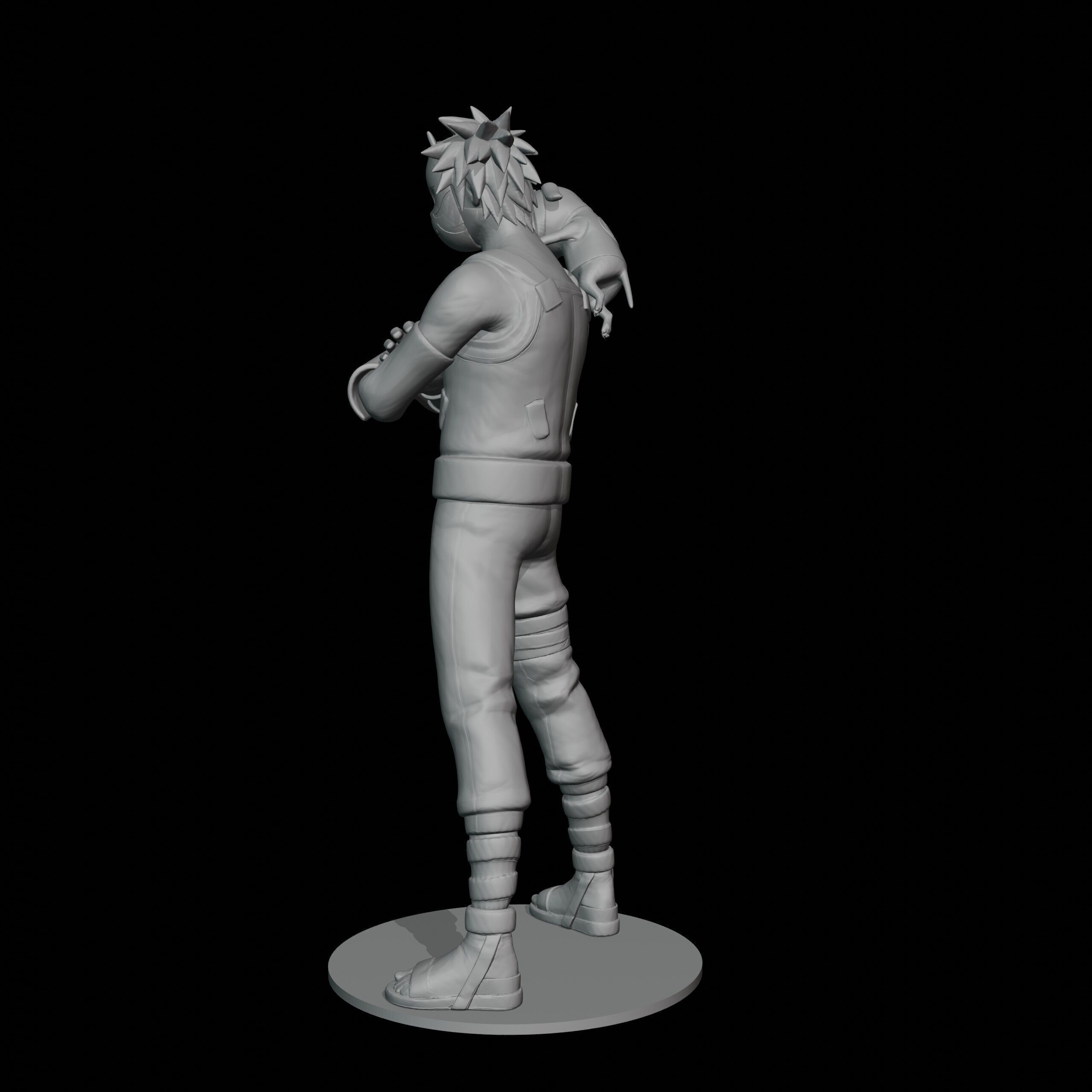 Kakashi Hatake 3D print model_9