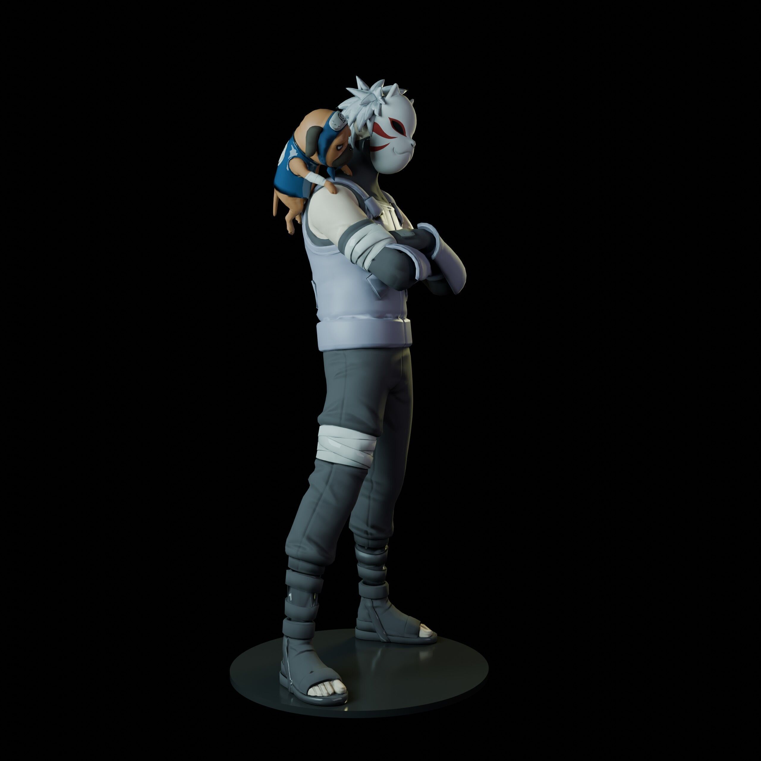 Kakashi Hatake 3D print model_20