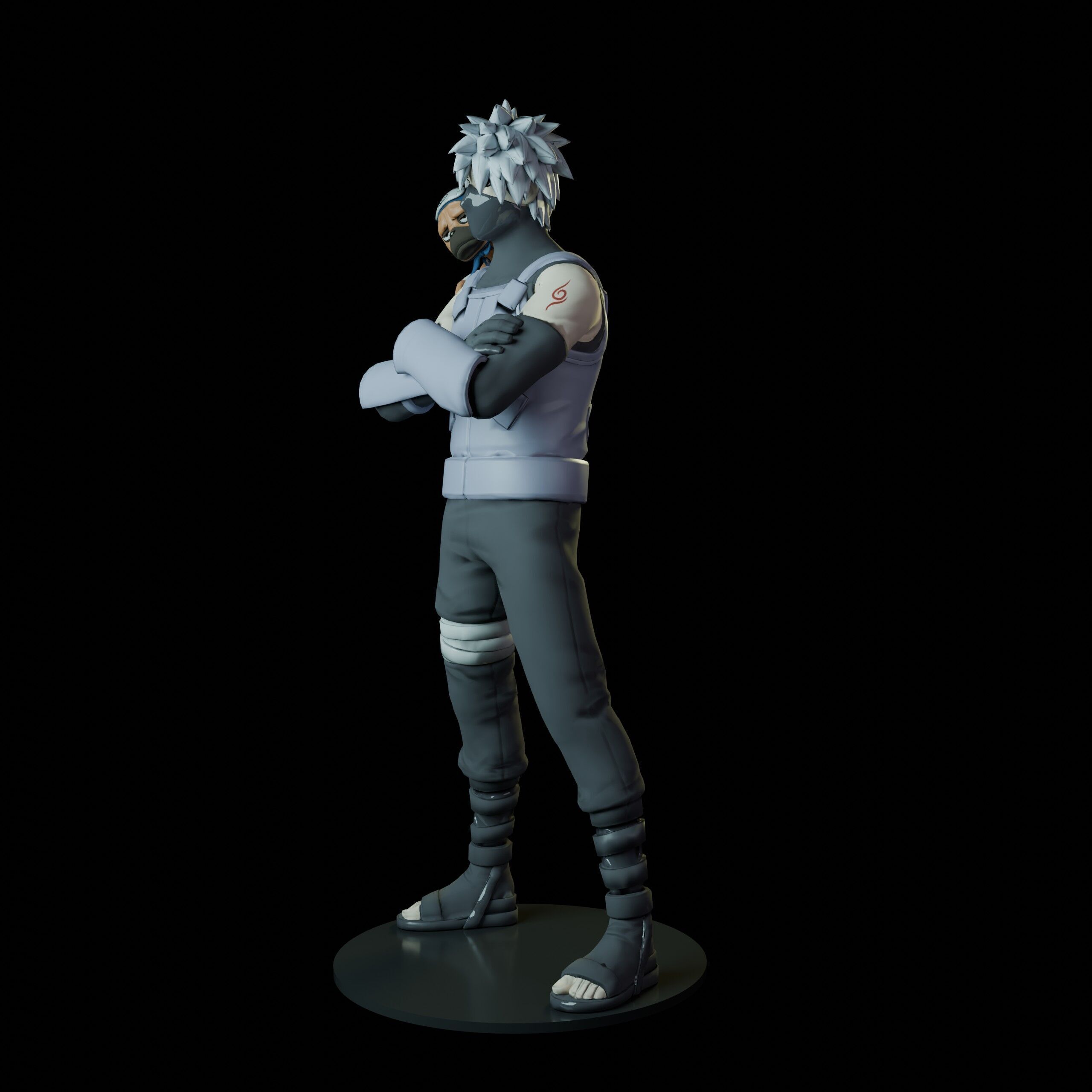 Kakashi Hatake 3D print model_6