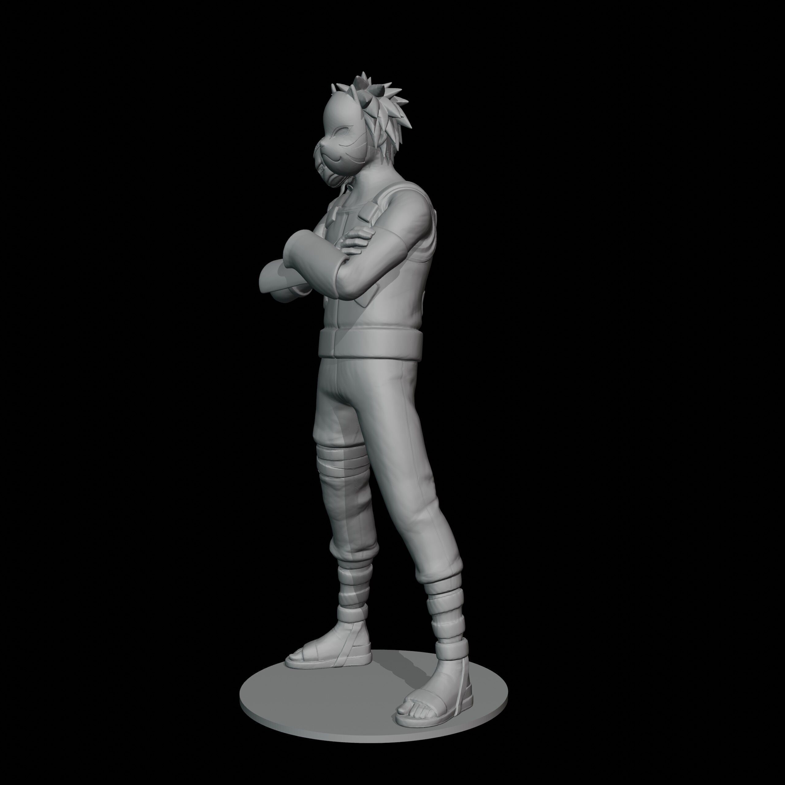 Kakashi Hatake 3D print model_5