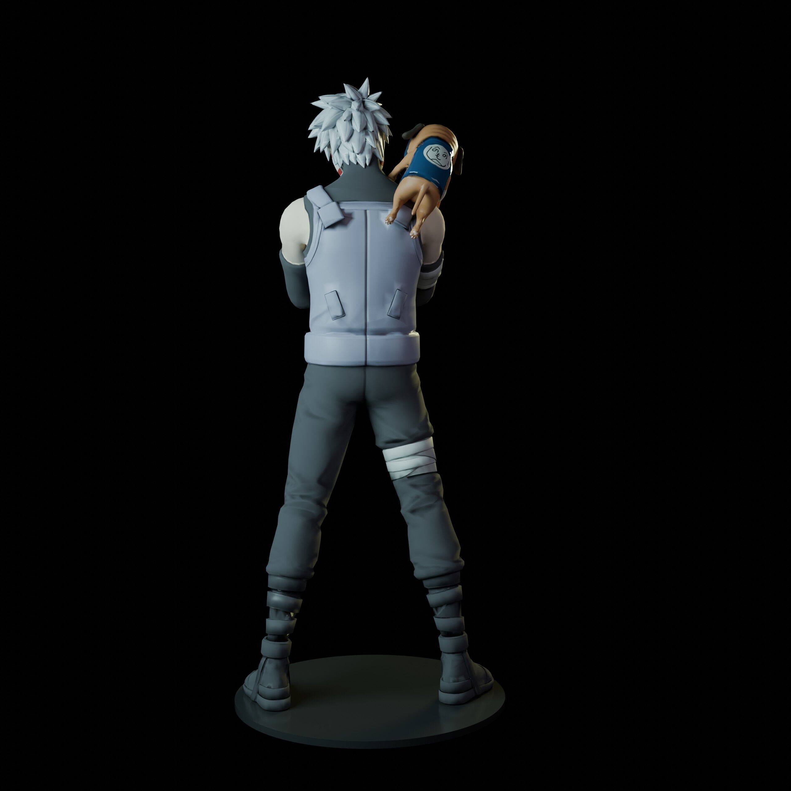 Kakashi Hatake 3D print model_12