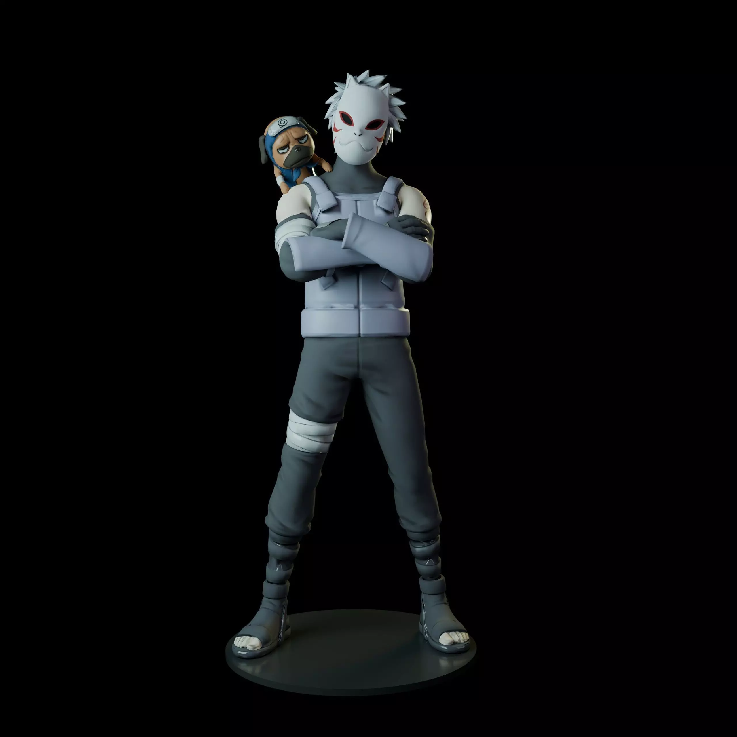 Kakashi Hatake 3D print model_0
